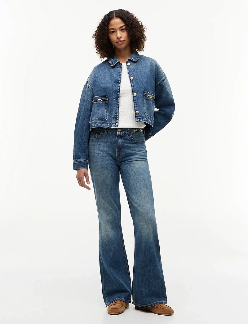 Tommy Hilfiger - CROPPED JACKET CAM MID - spring jackets - cam mid - 4