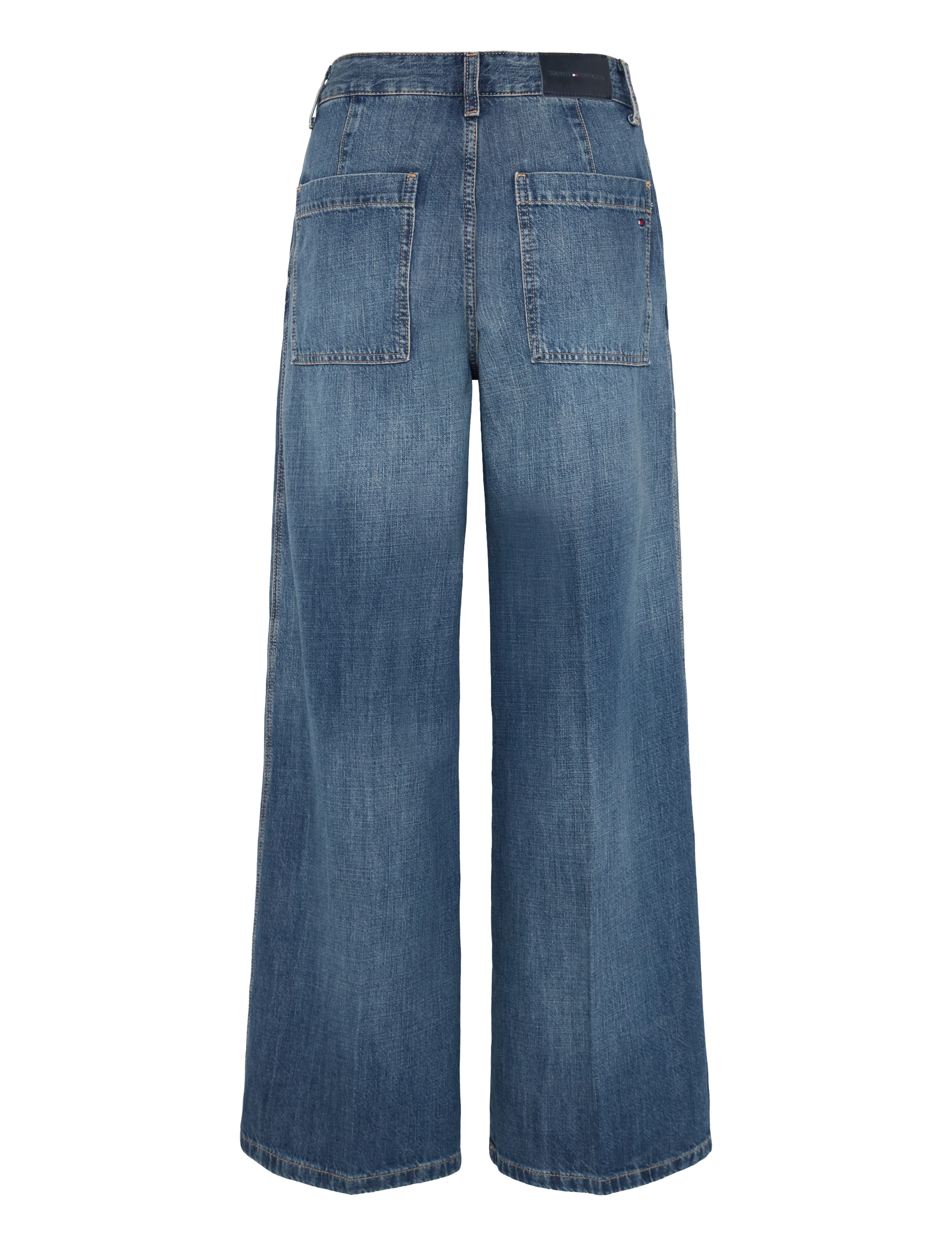Tommy Hilfiger - WIDE LEG PANTS CAM MID RW - cam mid - 1