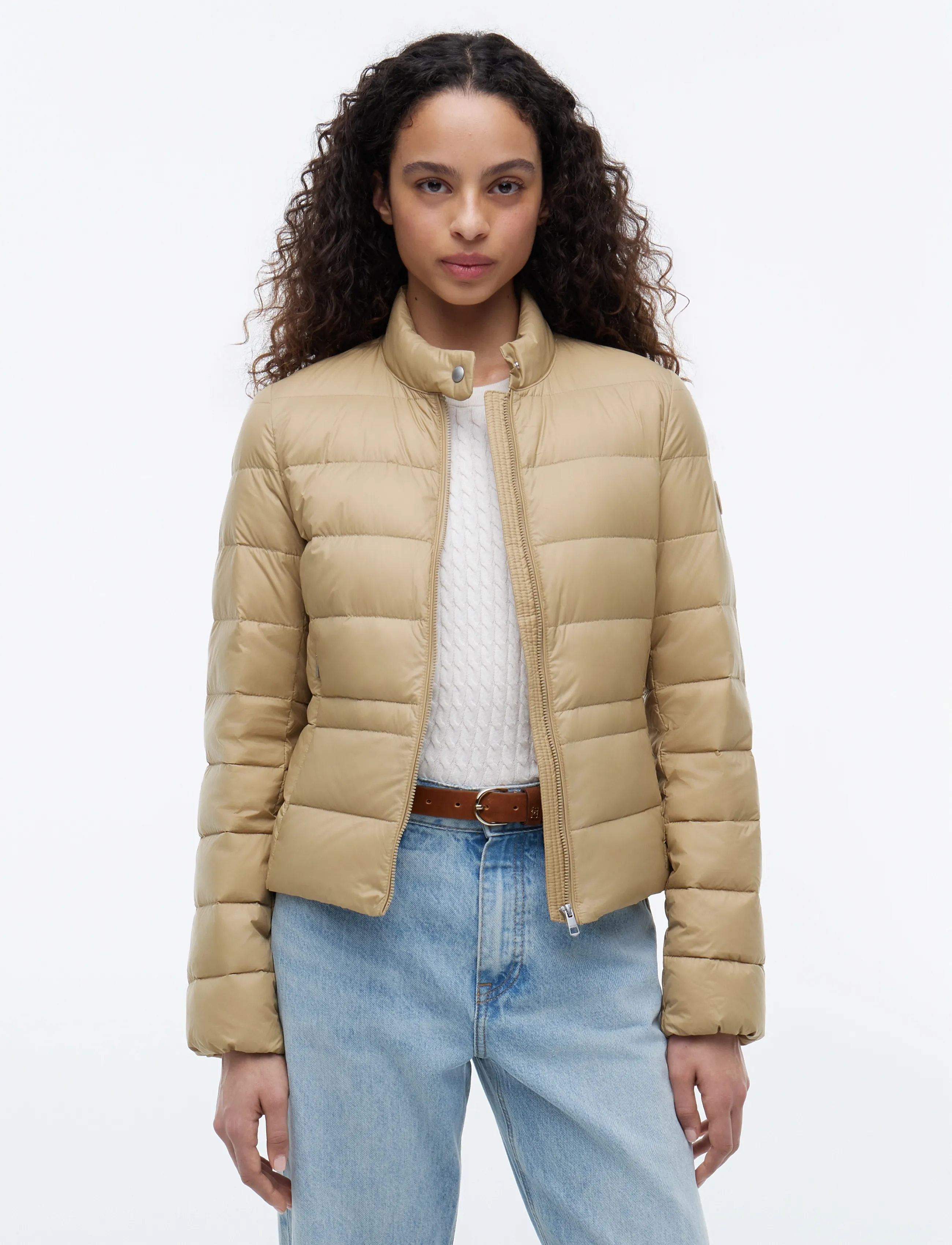 Tommy Hilfiger LW DOWN PACKABLE JACKET - Daunenjacken - CAMEL / beige