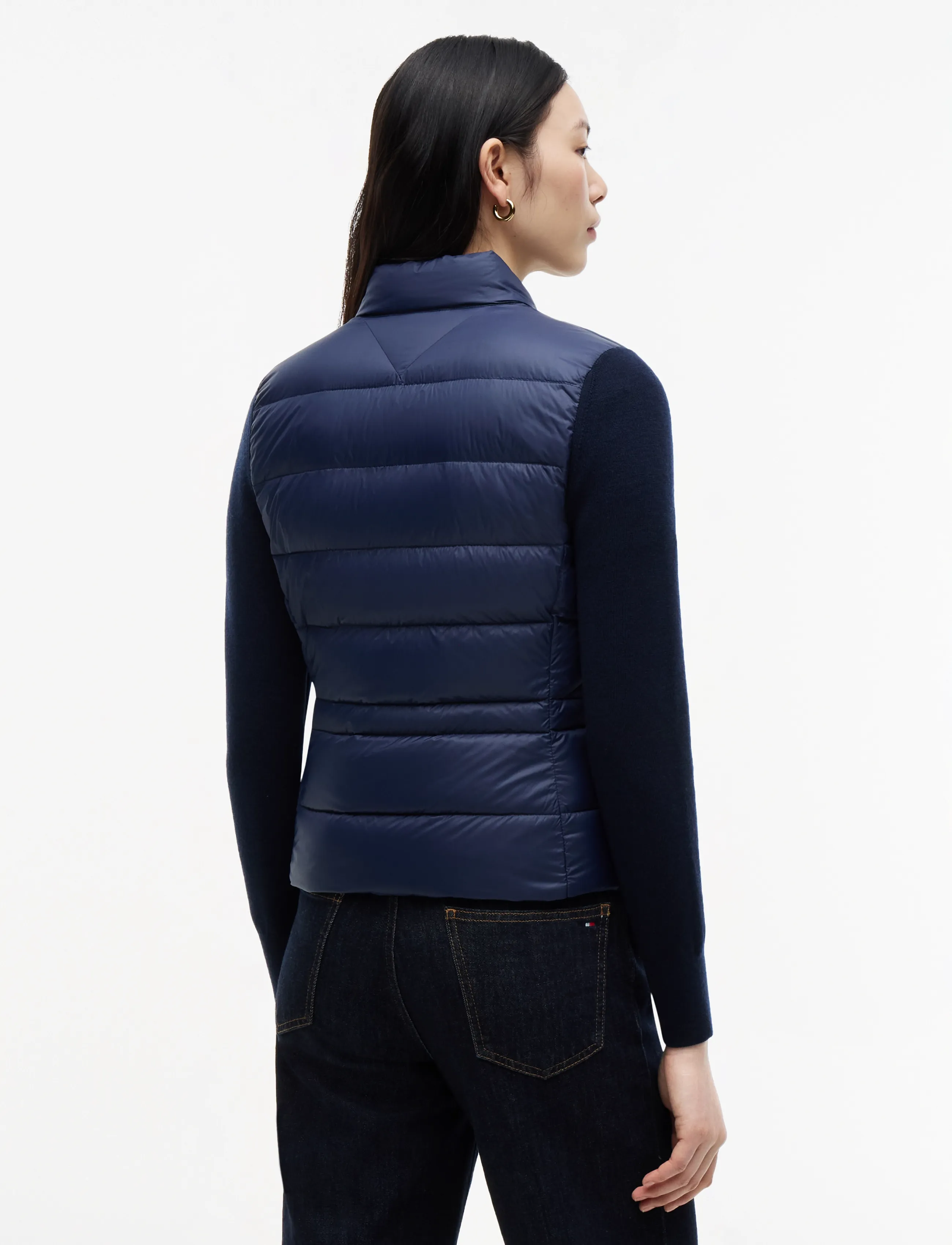 Lw Down Knit Mix Jacket 2