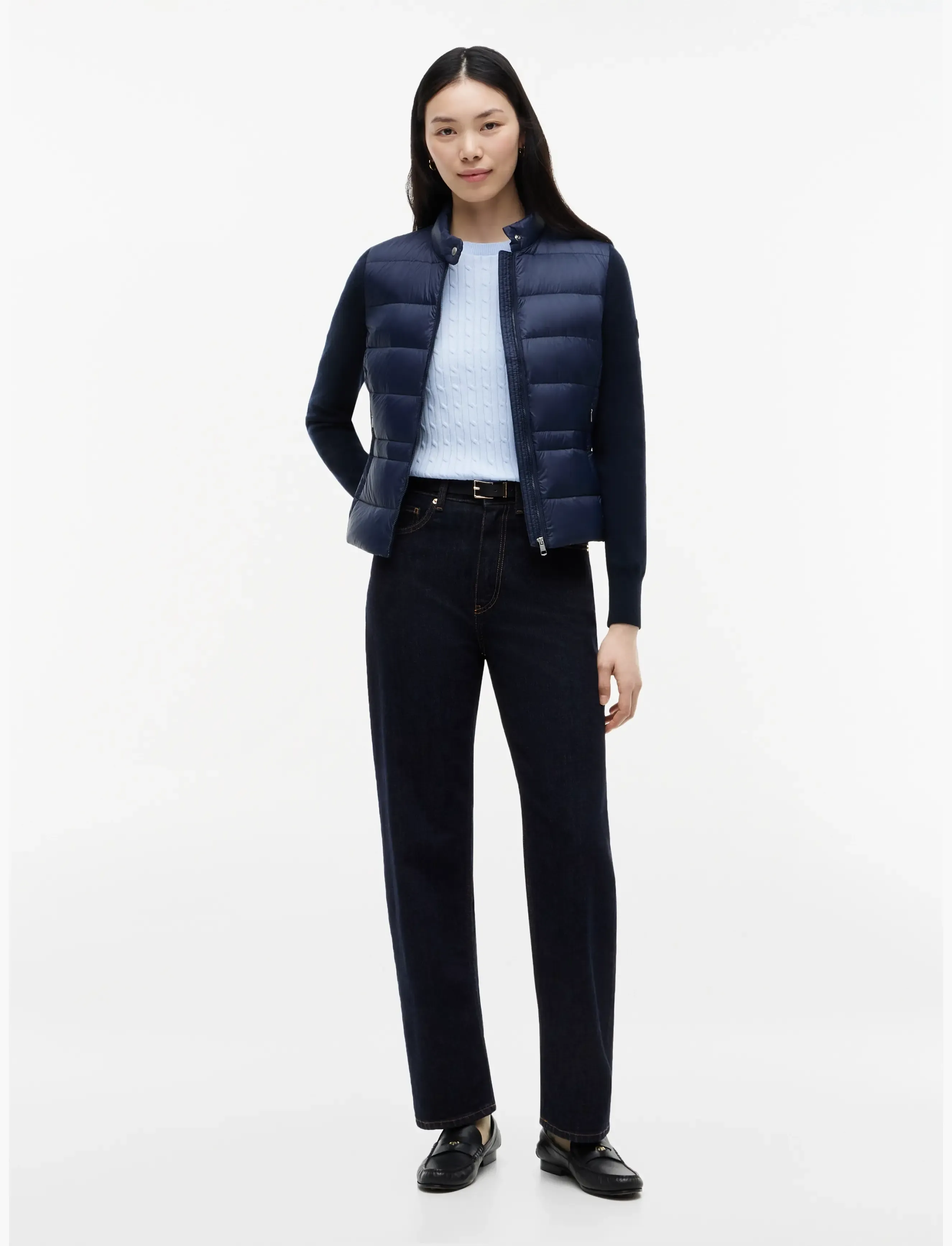 Lw Down Knit Mix Jacket 4