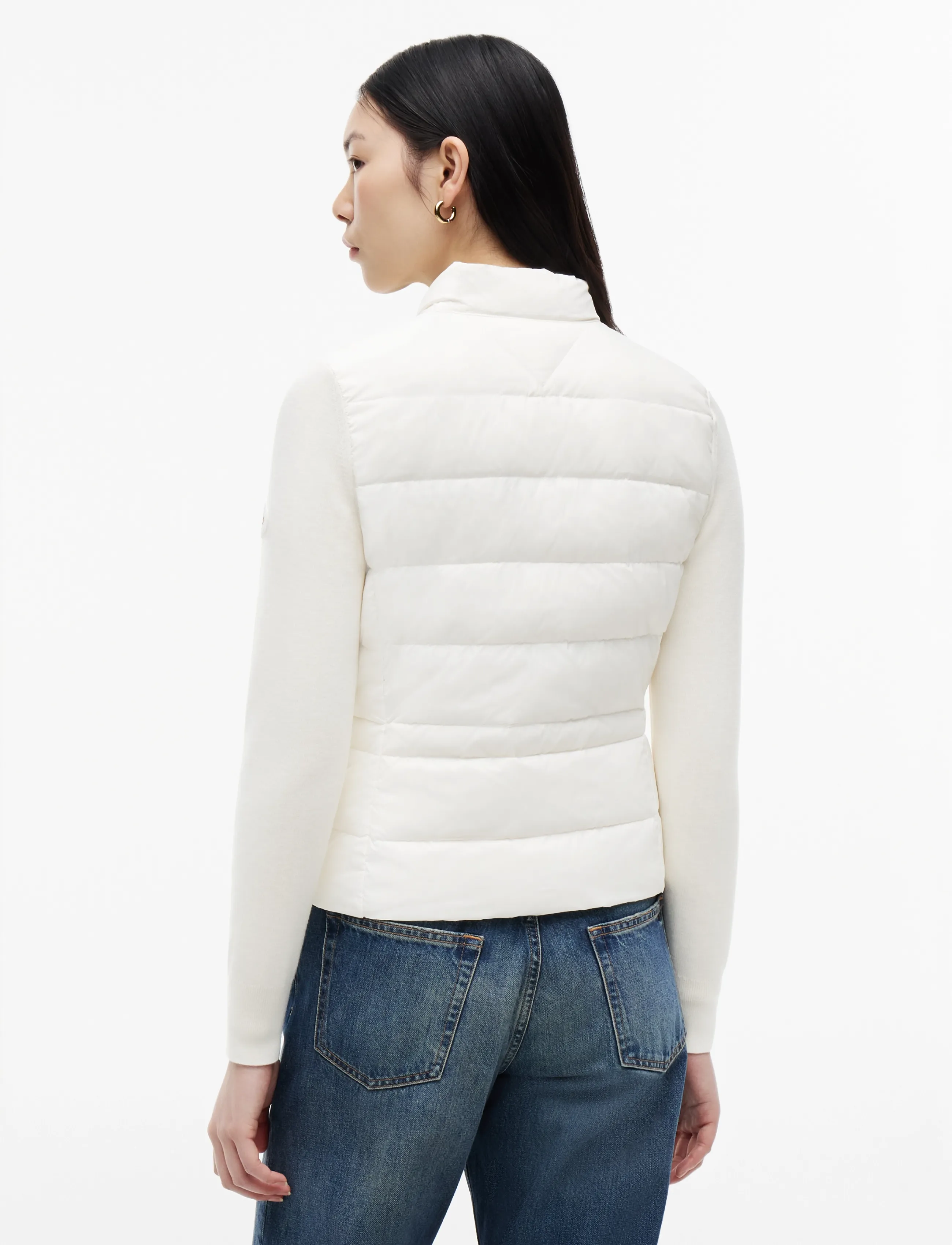 Lw Down Knit Mix Jacket 2