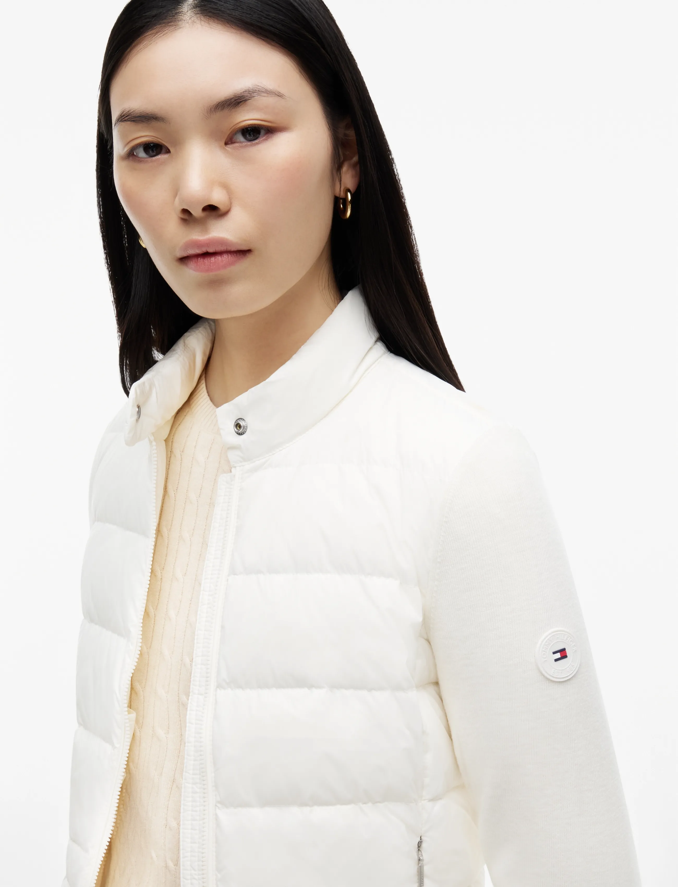Lw Down Knit Mix Jacket 3