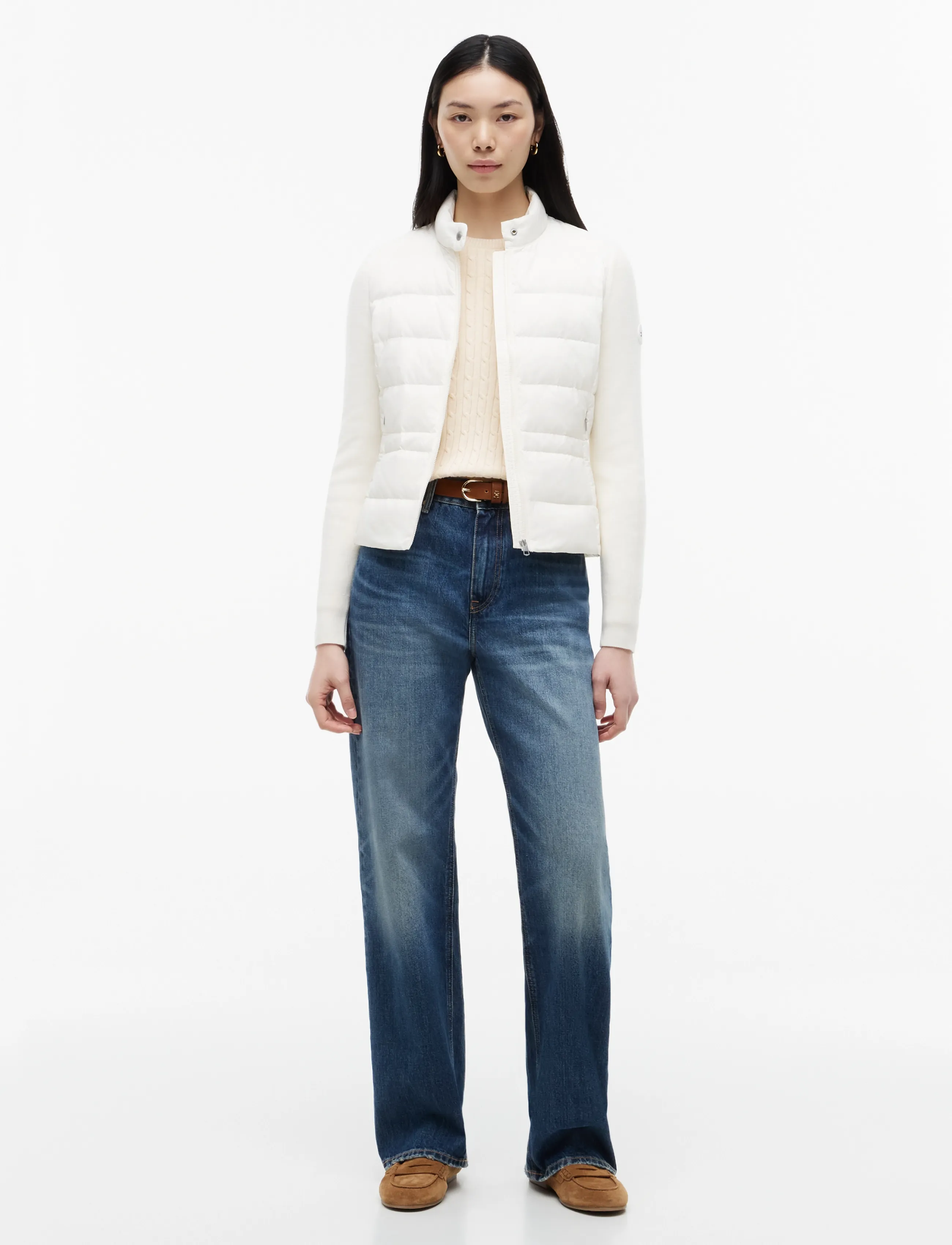 Lw Down Knit Mix Jacket 4