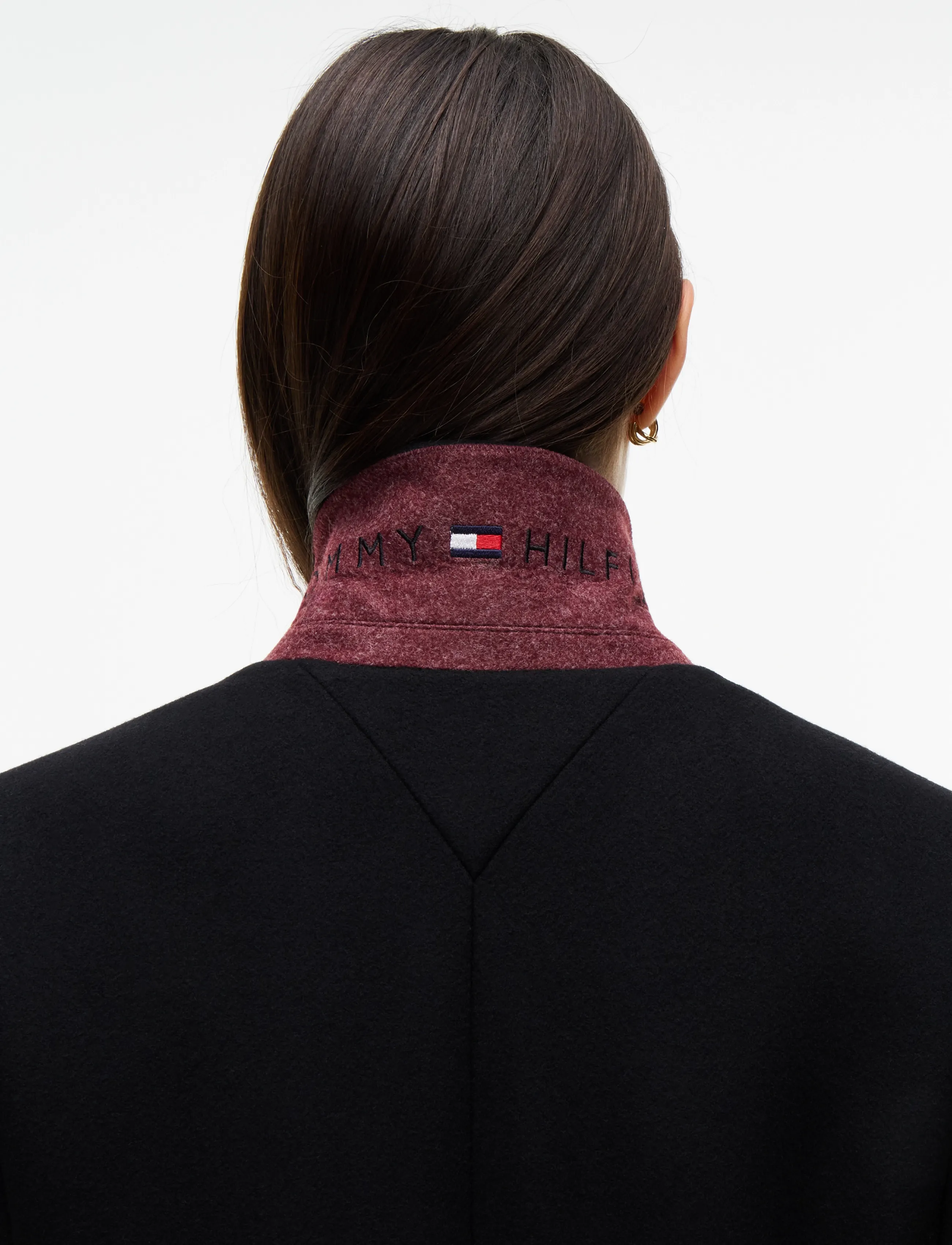 TOMMY HILFIGER Wool Classic Sb Coat tunna kappor dam – bild 5