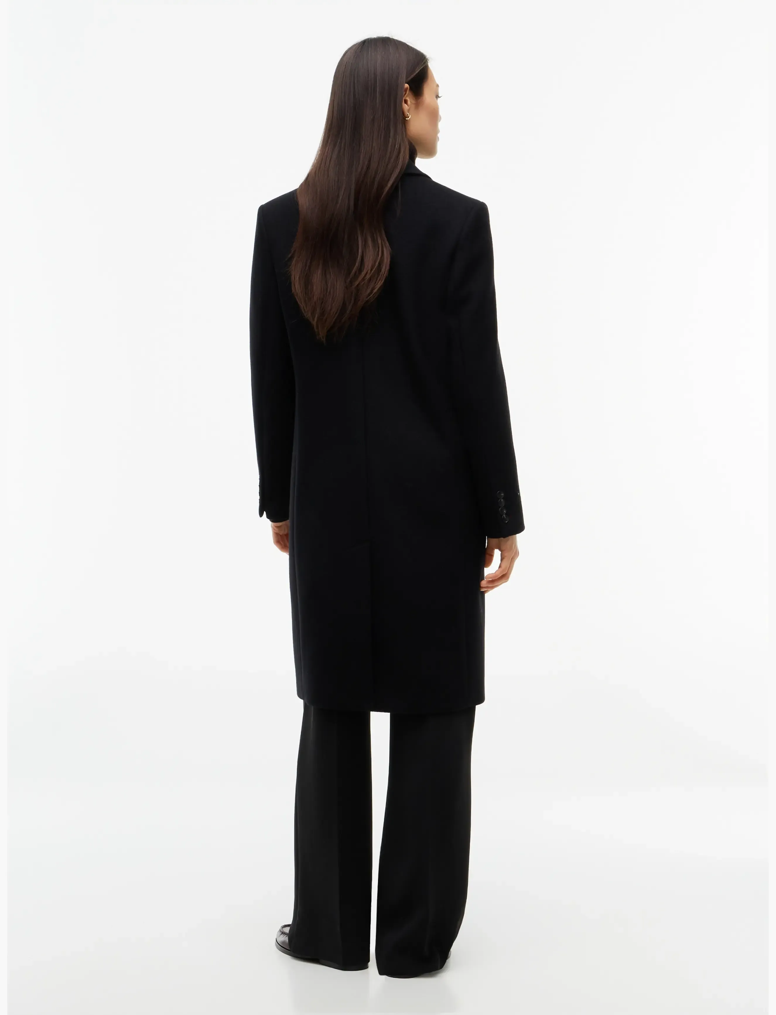 TOMMY HILFIGER Wool Classic Sb Coat tunna kappor dam – bild 6
