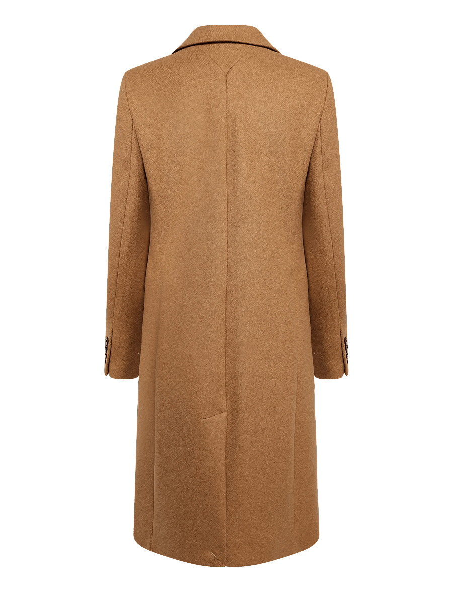 Tommy Hilfiger - WOOL CLASSIC SB COAT - winter jackets - classic camel - 2