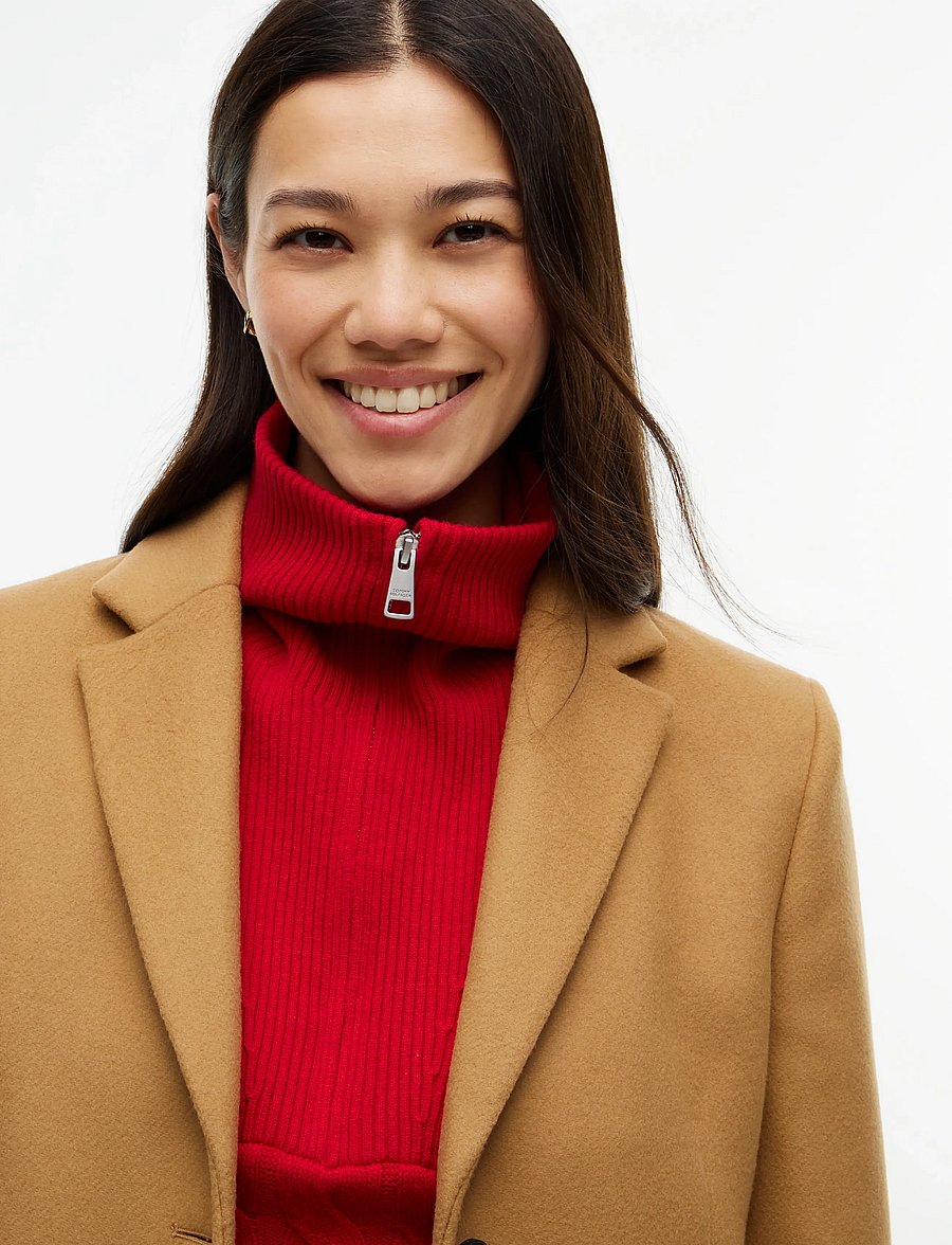 Tommy Hilfiger - WOOL CLASSIC SB COAT - winter jackets - classic camel - 3