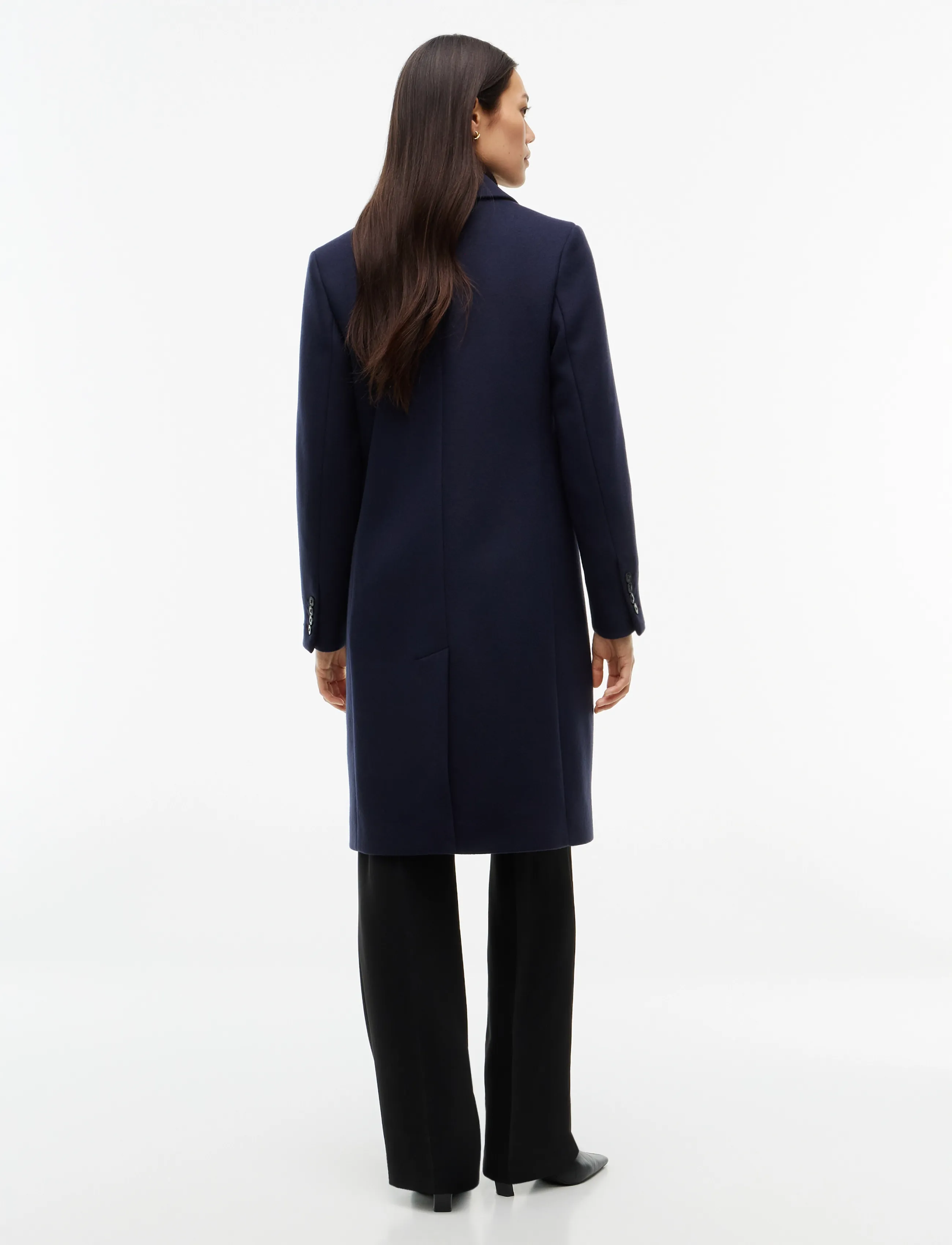 Tommy Hilfiger - WOOL CLASSIC SB COAT - vinterjakker - dark blue - 5
