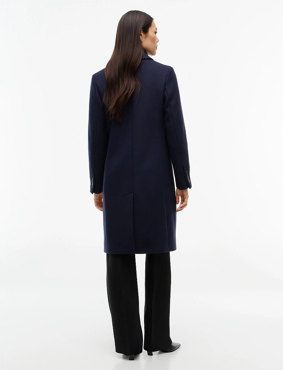 Tommy Hilfiger - WOOL CLASSIC SB COAT - vinterjakker - dark blue - 5