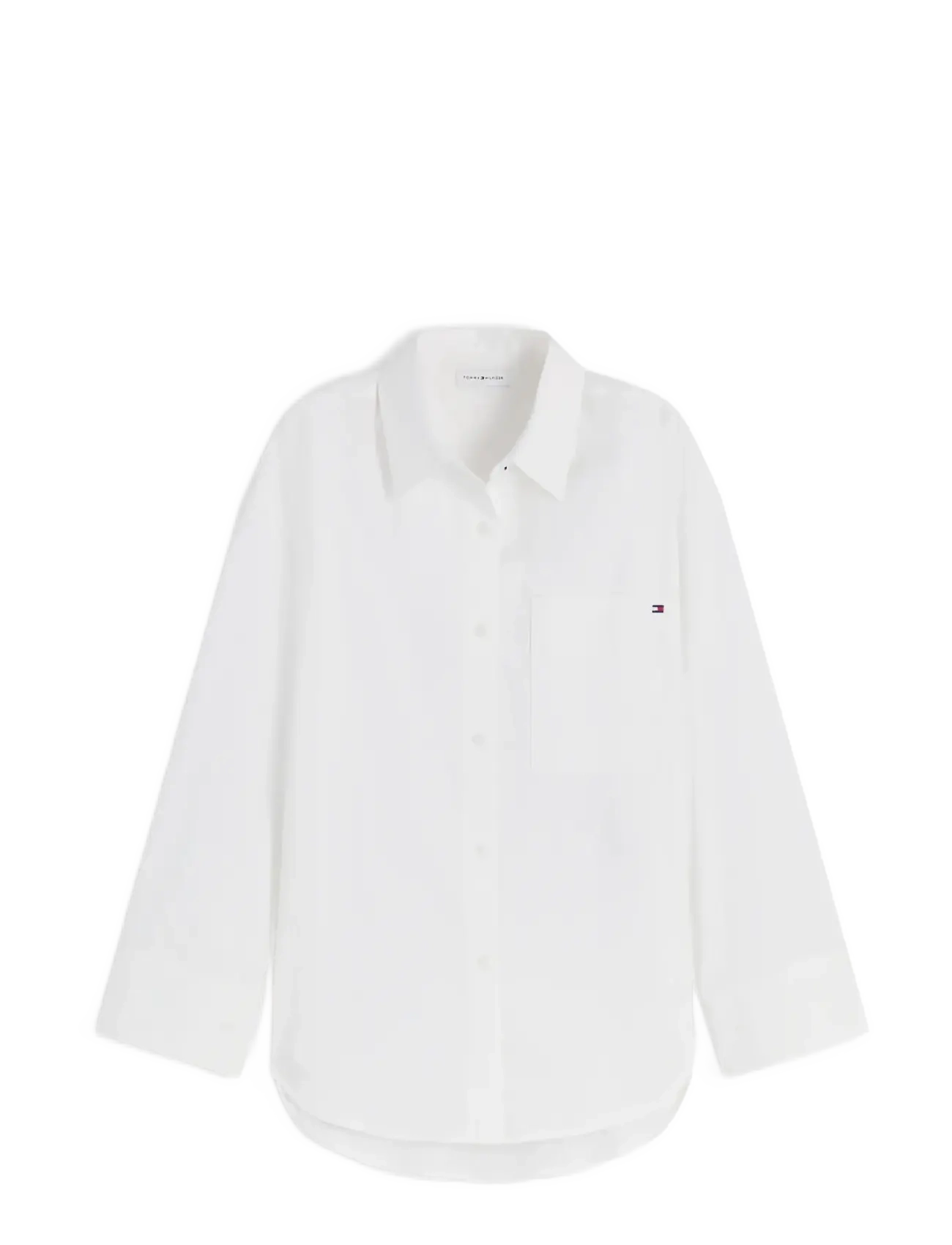 Tommy Hilfiger MODERN REG POPLIN LS SHIRT - Transitional Layering - TH OPTIC WHITE / white