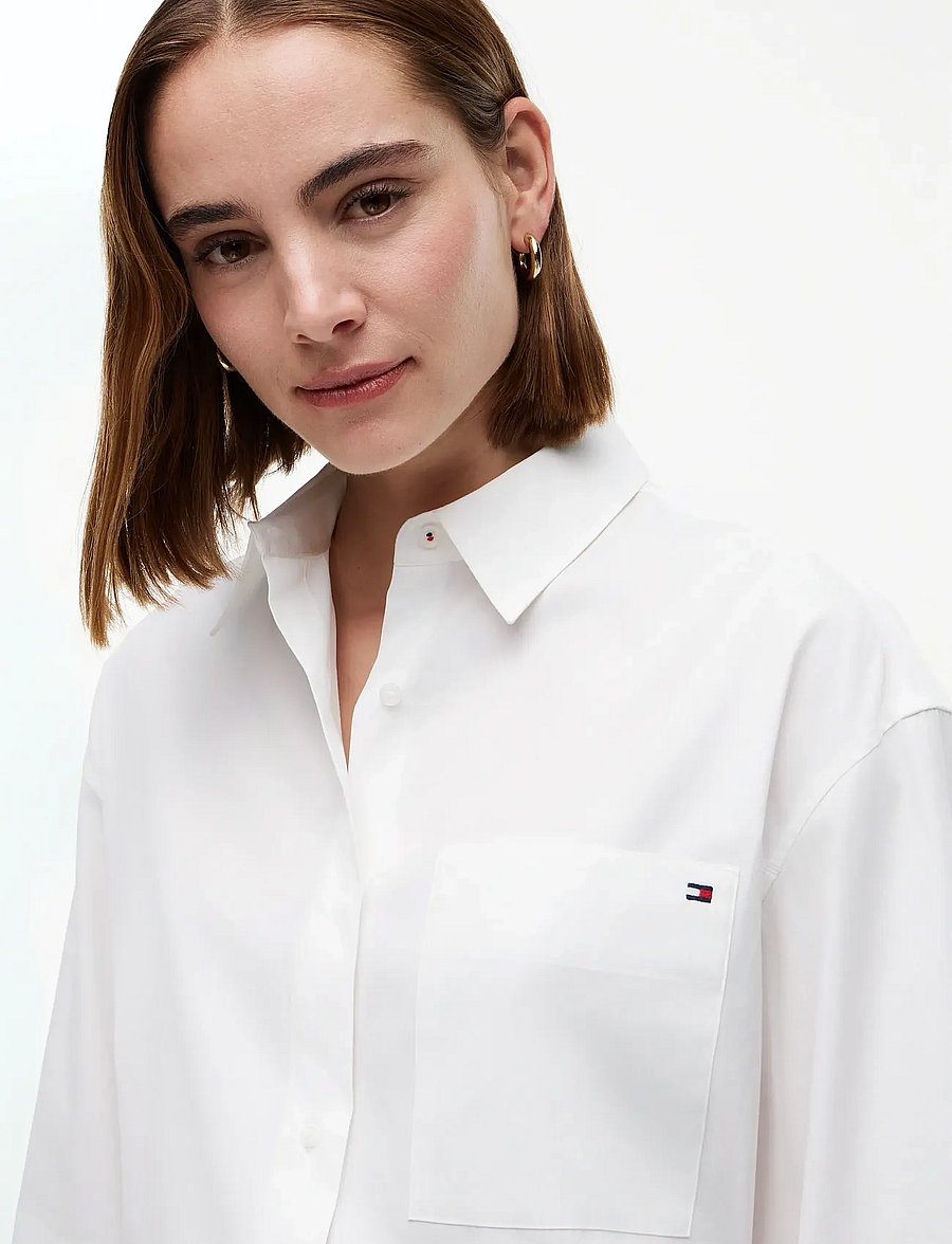 Tommy Hilfiger - MODERN REG POPLIN LS SHIRT - chemises à manches longues - th optic white - 3