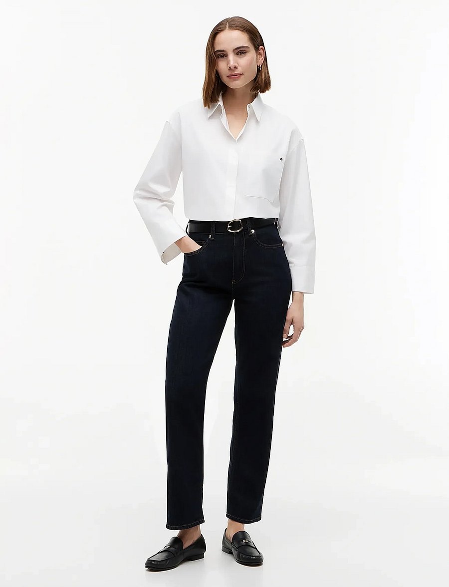 Tommy Hilfiger - MODERN REG POPLIN LS SHIRT - chemises à manches longues - th optic white - 4