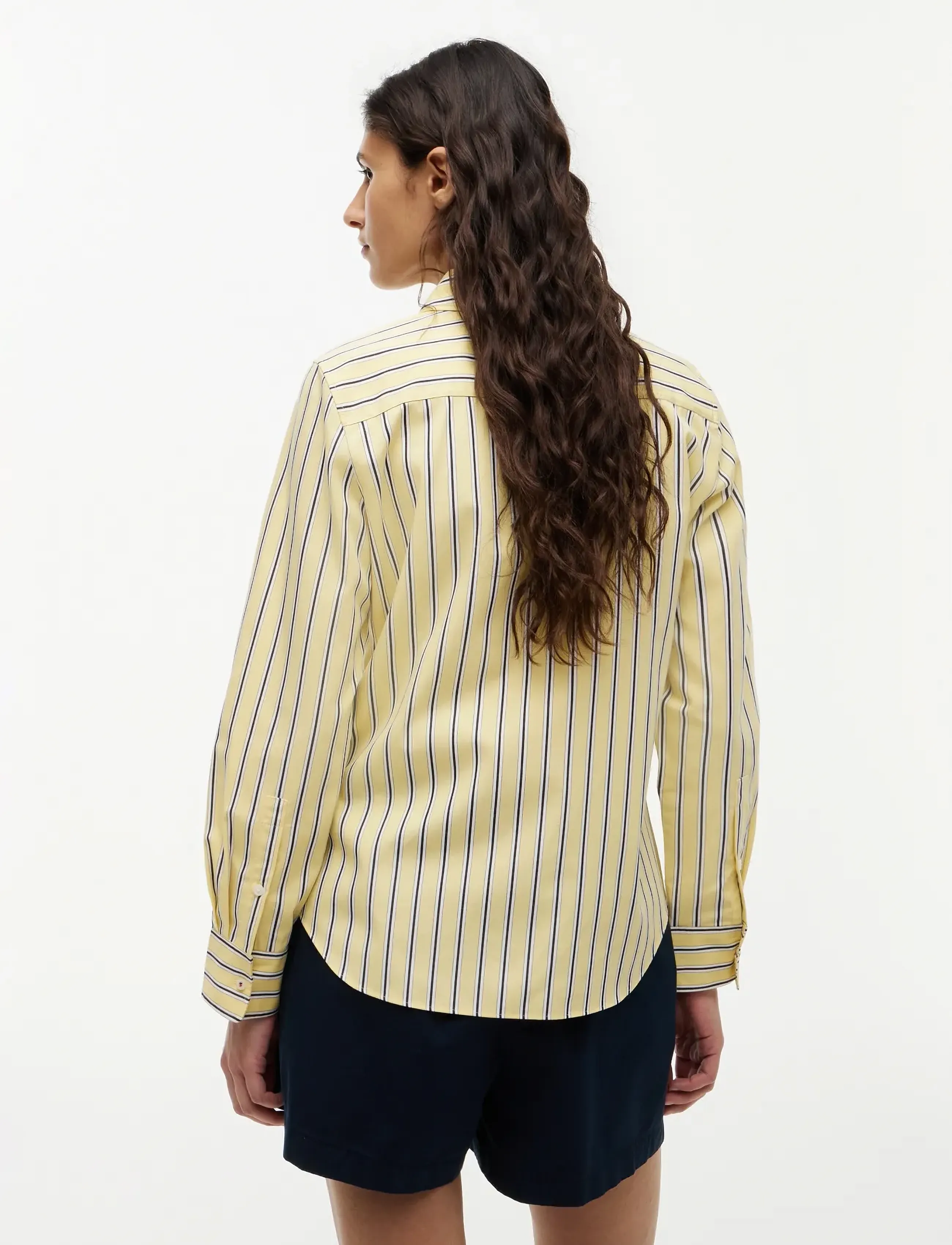 Tommy Hilfiger - SUMMER POPLIN REGULAR SHIRT - langärmlige hemden - liquorice stp citronella - 2