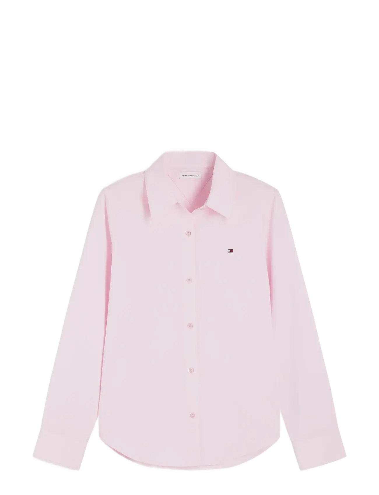 Tommy Hilfiger - POPLIN REGULAR SHIRT - langærmede skjorter - light pink - 1
