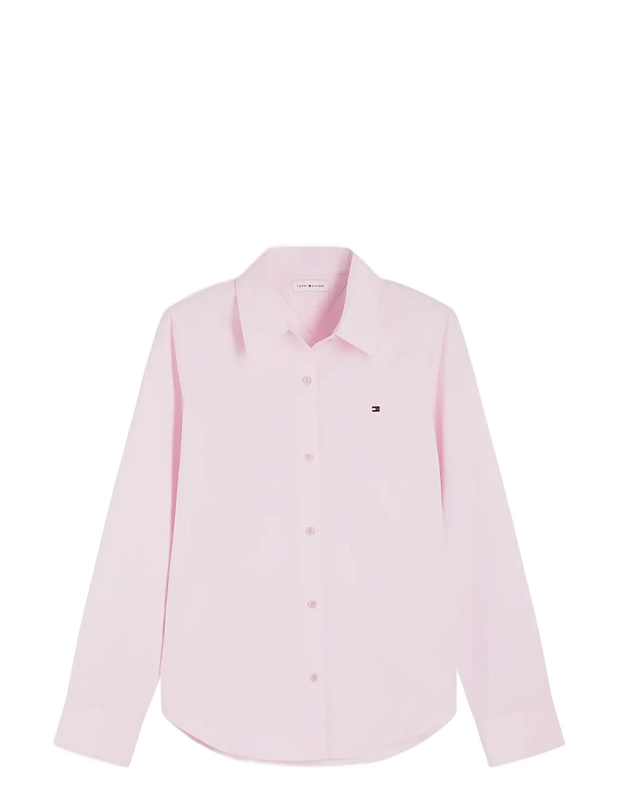 Tommy Hilfiger - POPLIN REGULAR SHIRT - overhemden met lange mouwen - light pink - 1