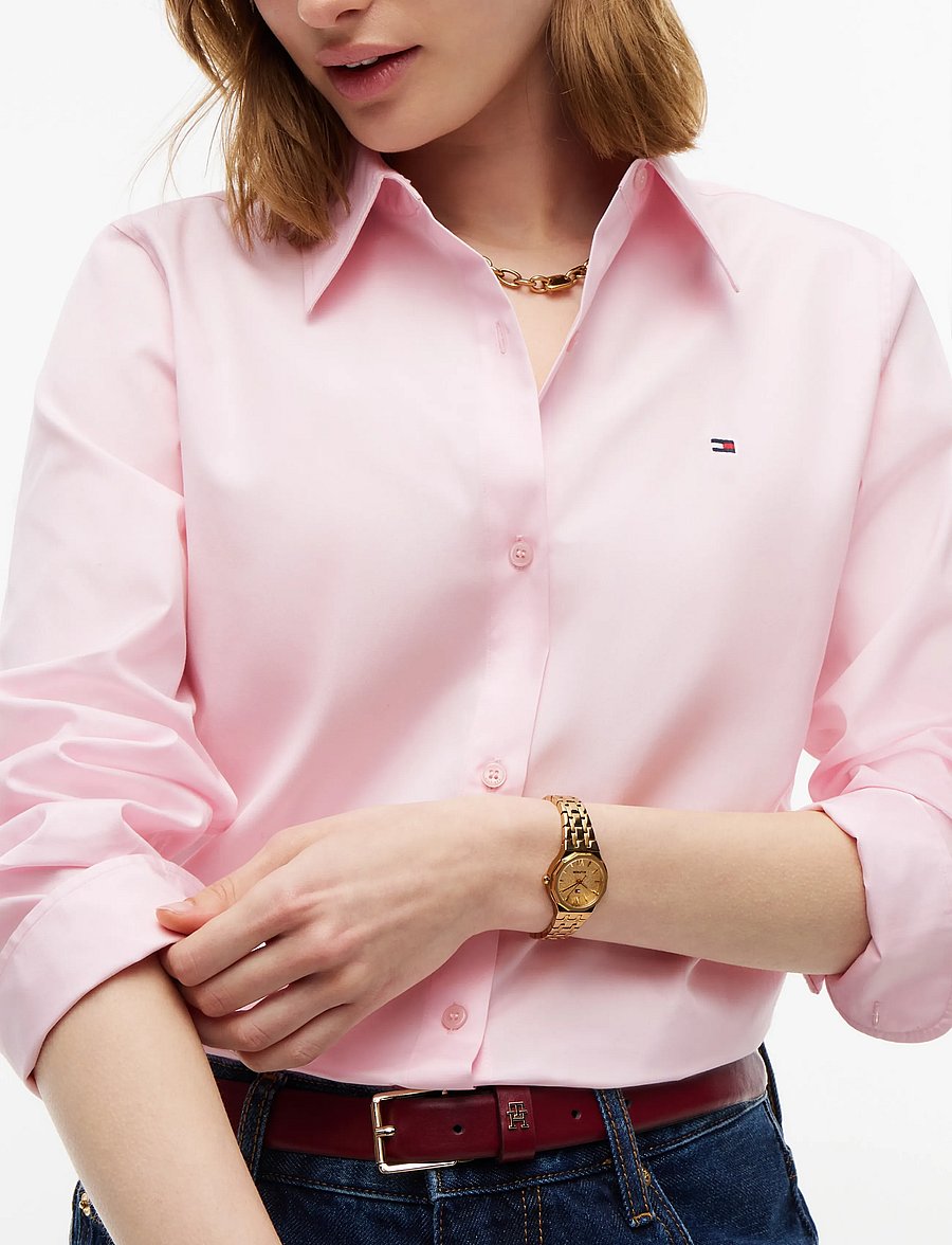 Tommy Hilfiger - POPLIN REGULAR SHIRT - overhemden met lange mouwen - light pink - 3