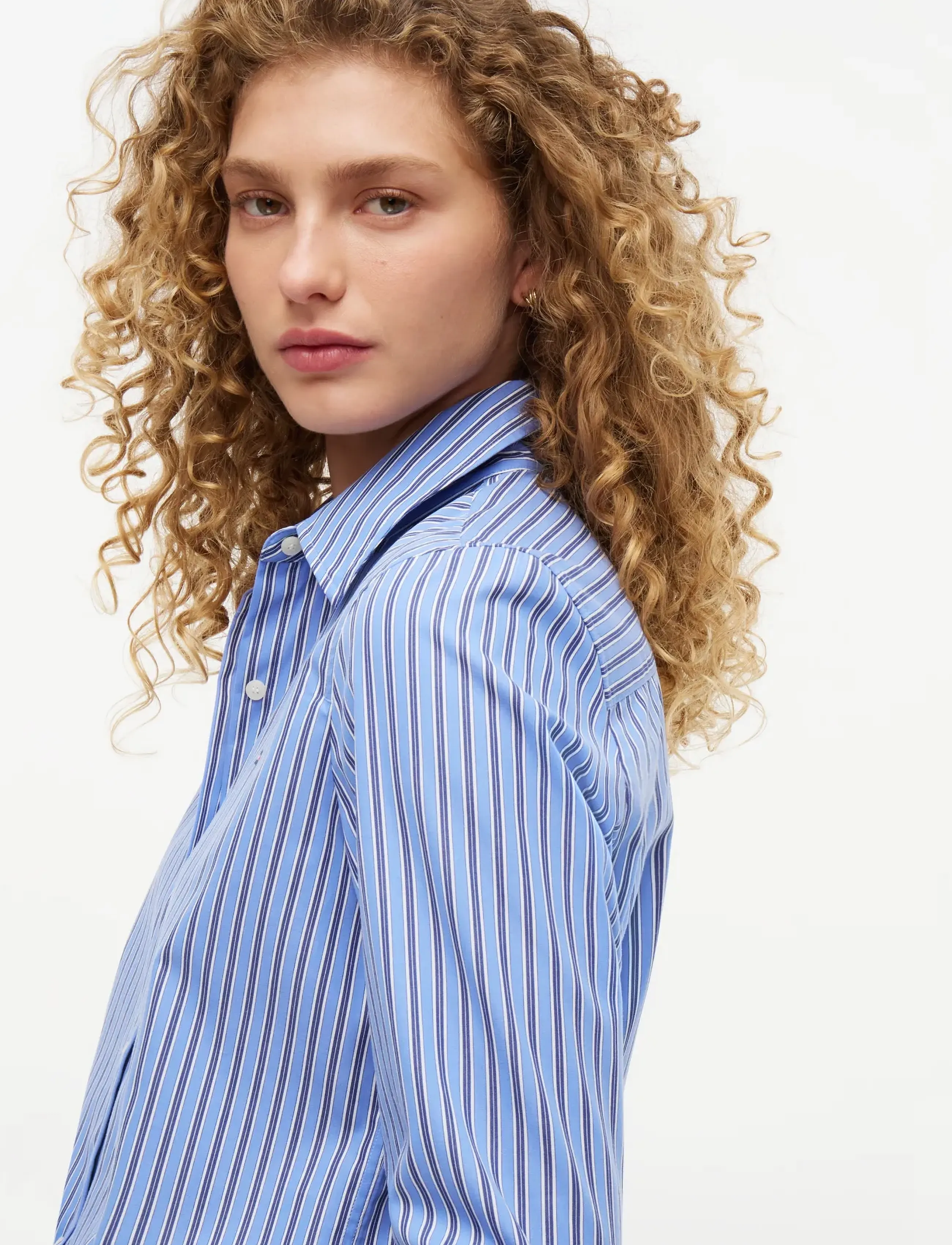 Tommy Hilfiger - POPLIN REGULAR SHIRT - långärmade skjortor - new york blue stripe - 3