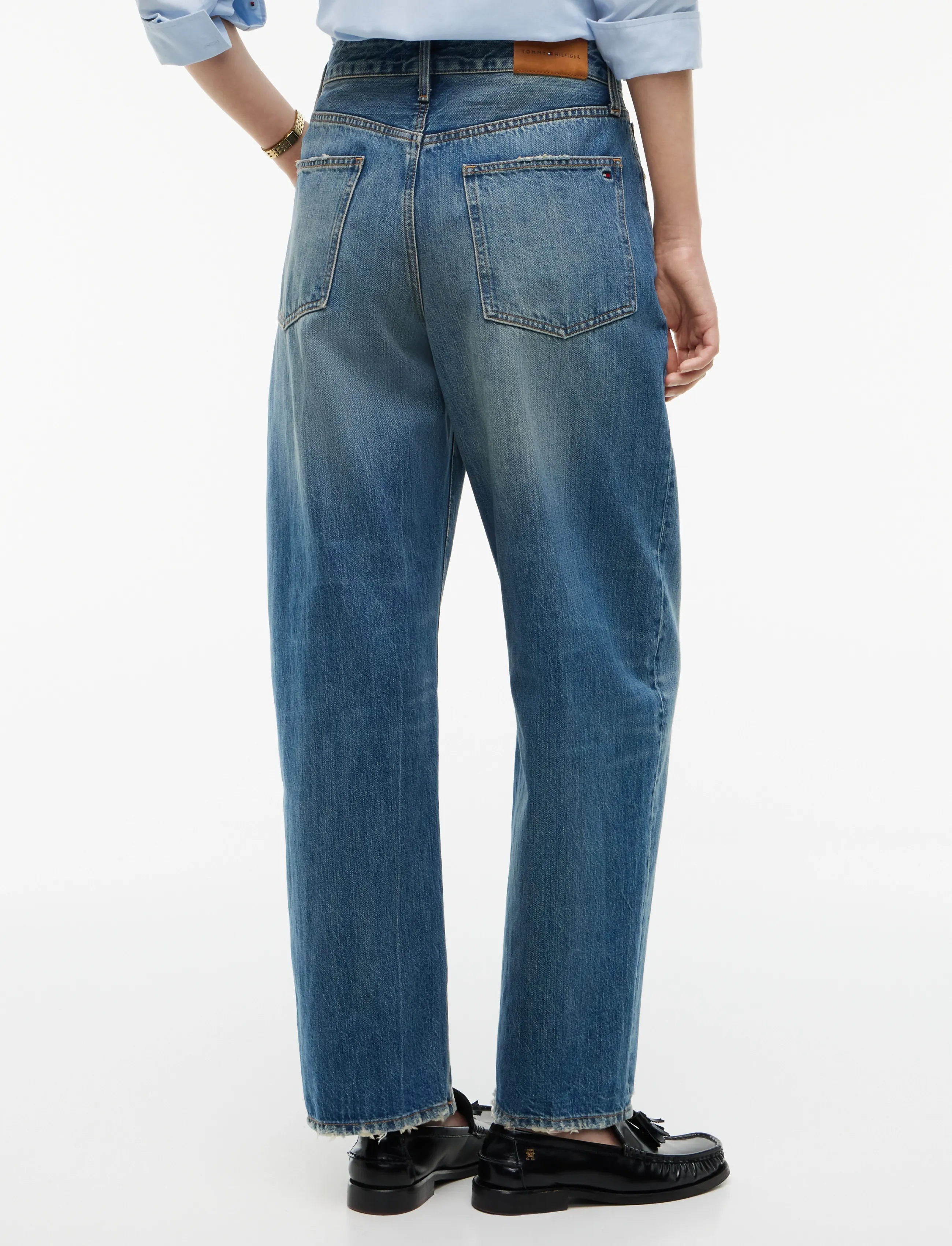 Tommy Hilfiger - QUINN MID RISE BARREL ORA - barrel jeans - ora - 3