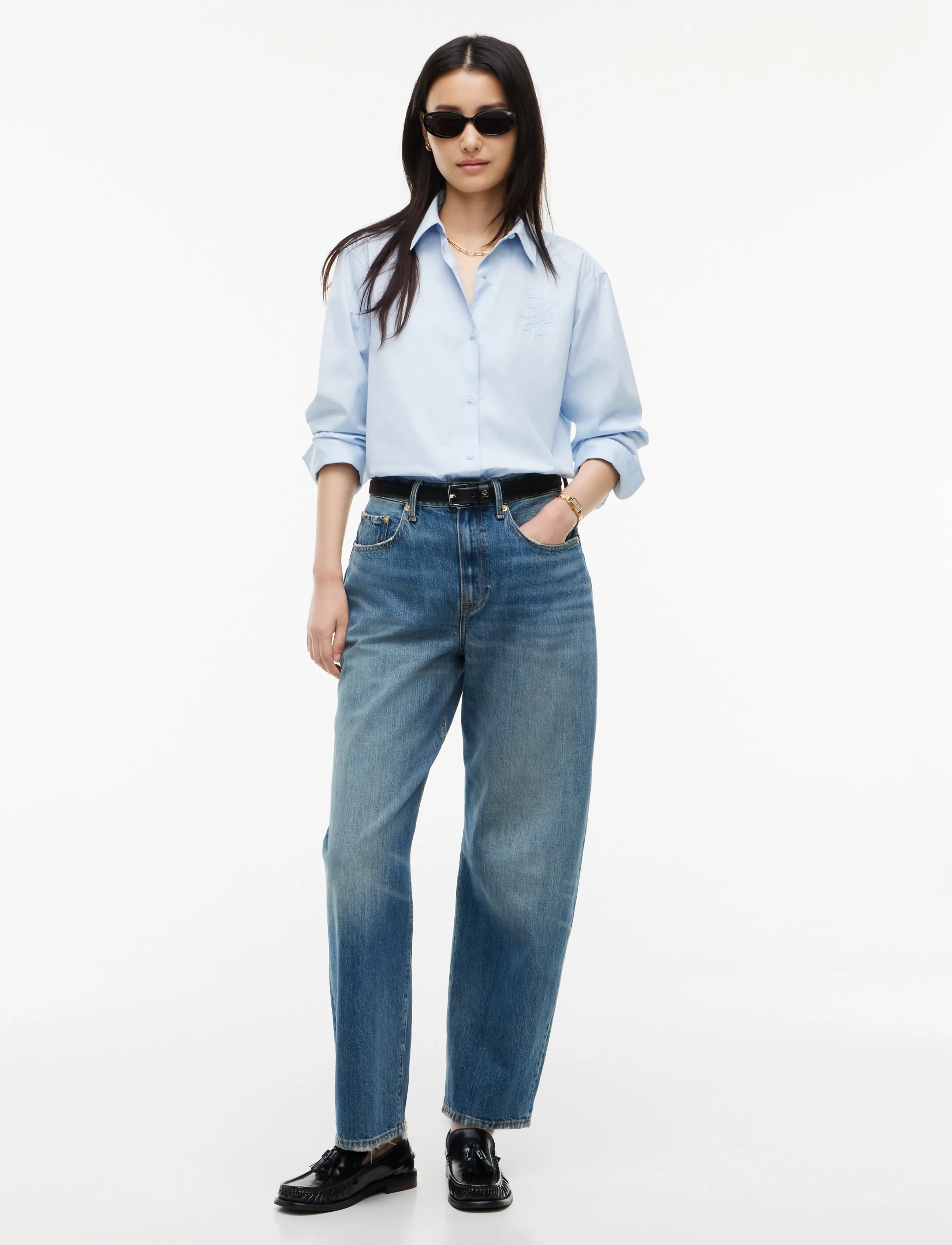 Tommy Hilfiger - QUINN MID RISE BARREL ORA - barrel jeans - ora - 4