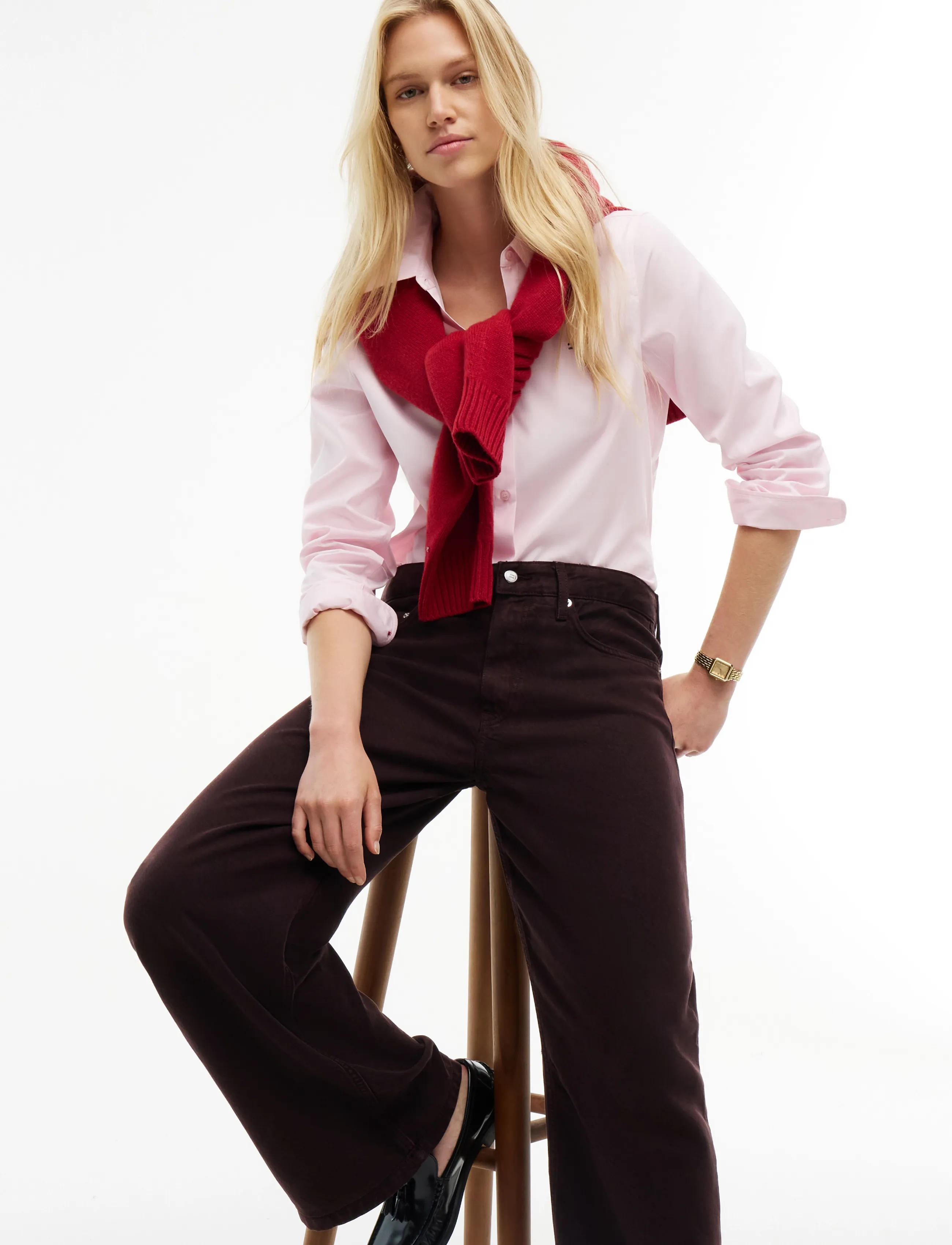 TOMMY HILFIGER Nola Low Rise Wide Strght Clr chinos dam – bild 5