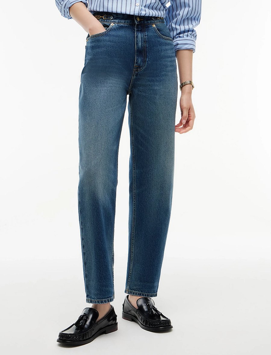 Tommy Hilfiger - JACKIE HIGH RISE TAPERED ELAN A - tapered jeans - elan - 0