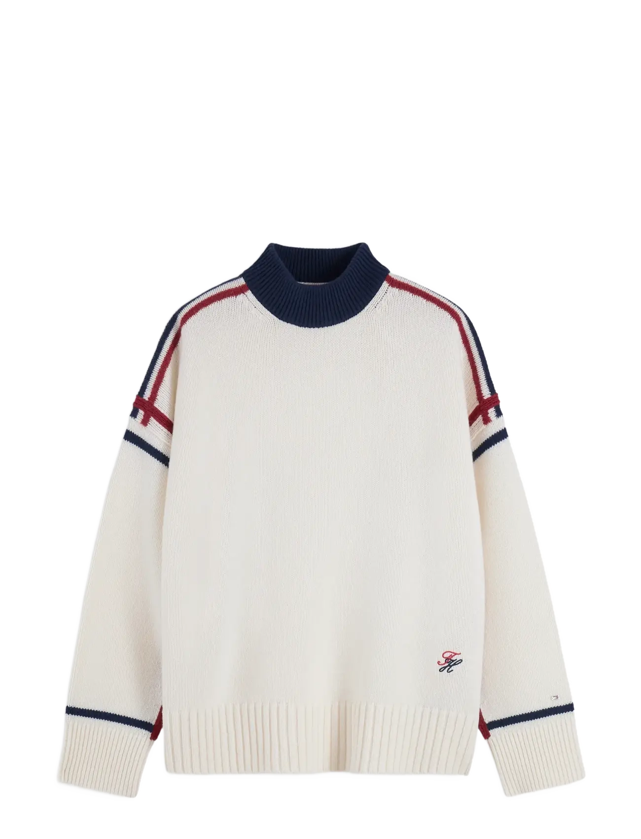 Tommy Hilfiger RWB MK-NK RLX FIT SWT - Pullover - IVORY PETAL / cream