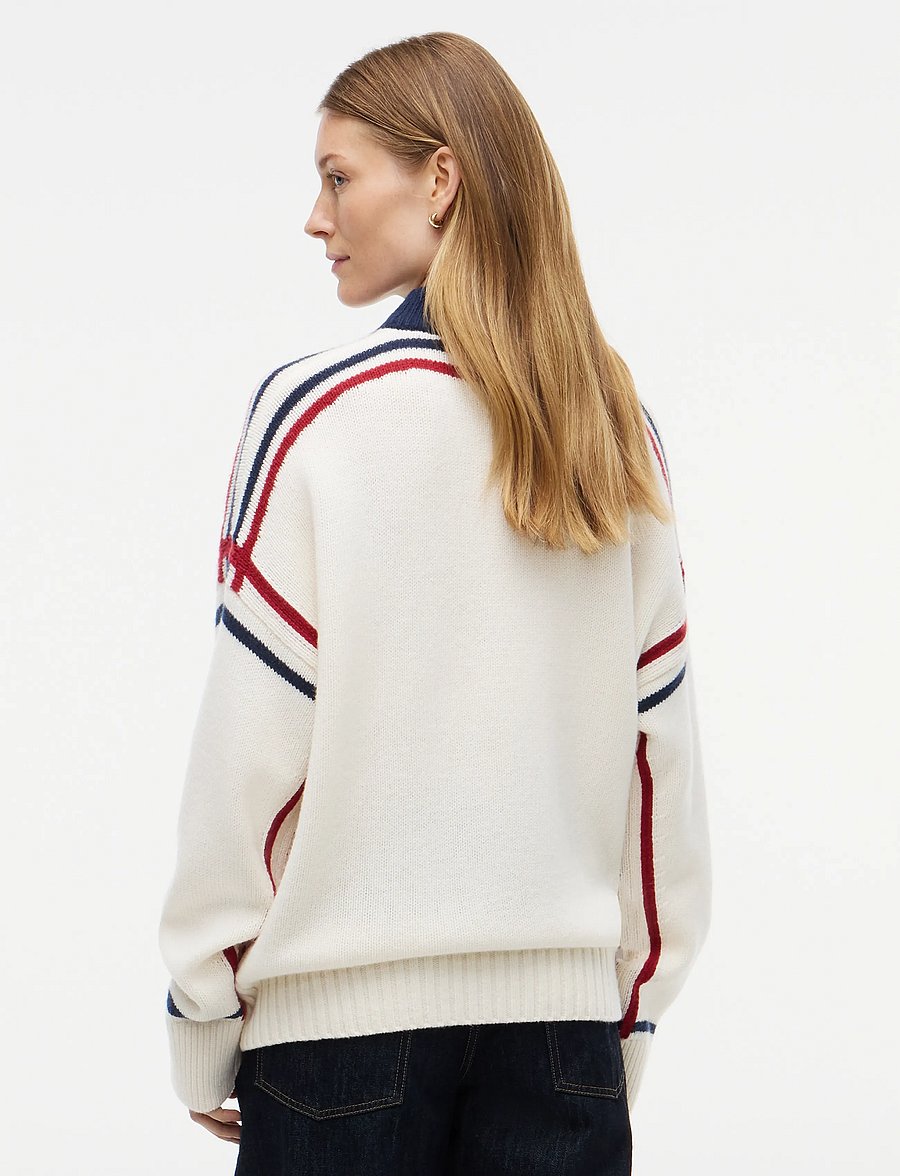 Tommy Hilfiger - RWB MK-NK RLX FIT SWT - ivory petal - 2