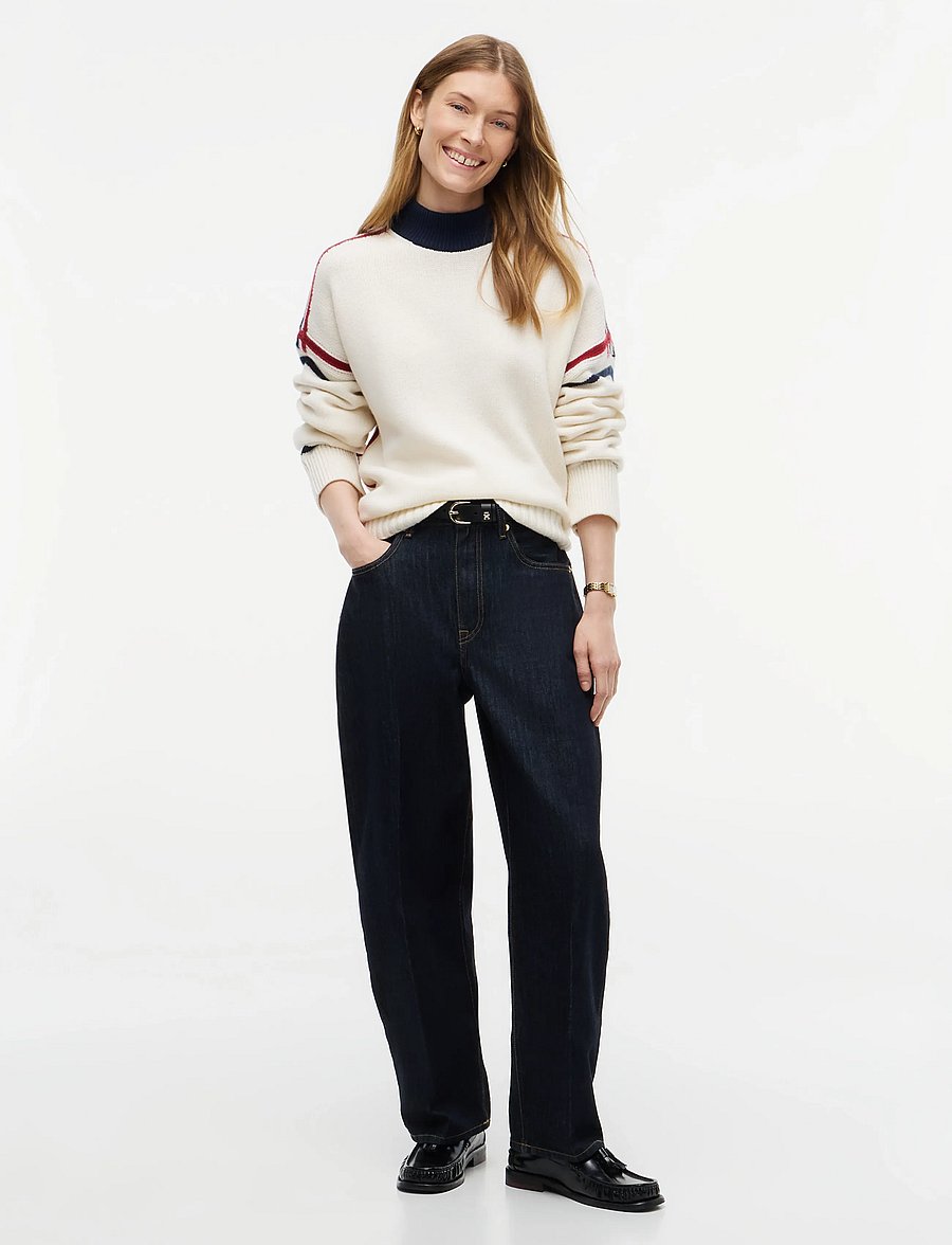 Tommy Hilfiger - RWB MK-NK RLX FIT SWT - ivory petal - 4