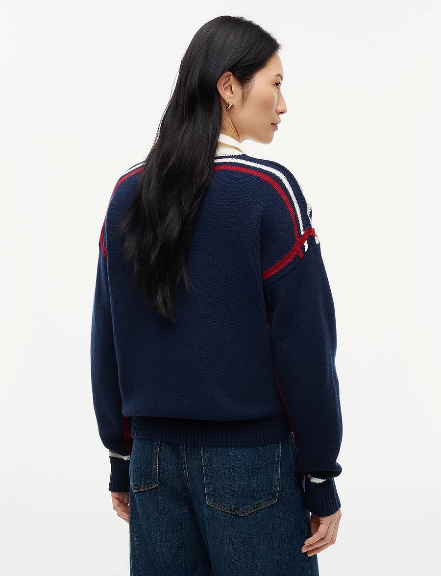 Tommy Hilfiger - RWB POLO BOXY FIT SWT - dark blue - 2