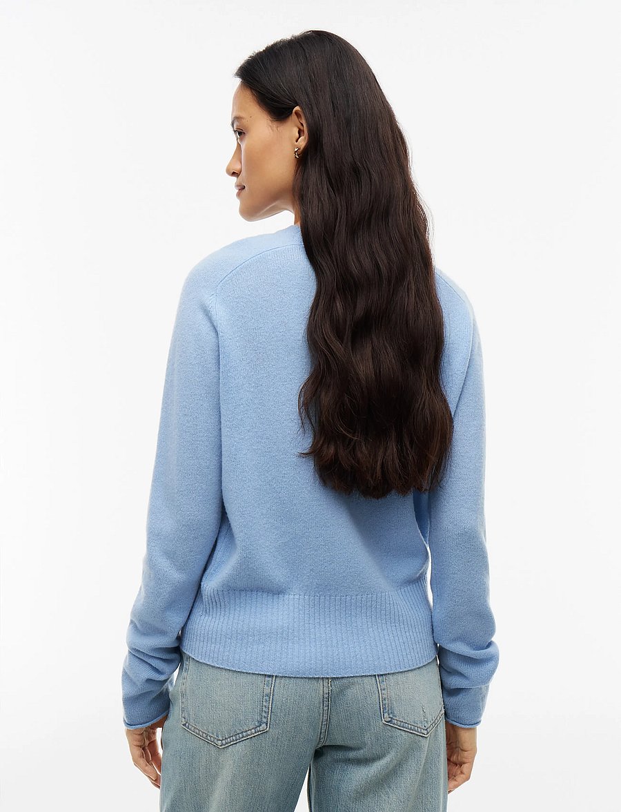 Tommy Hilfiger - C-NK SOFT WOOL JERSEY SLM SWT - kampsunid - faded light blue - 2