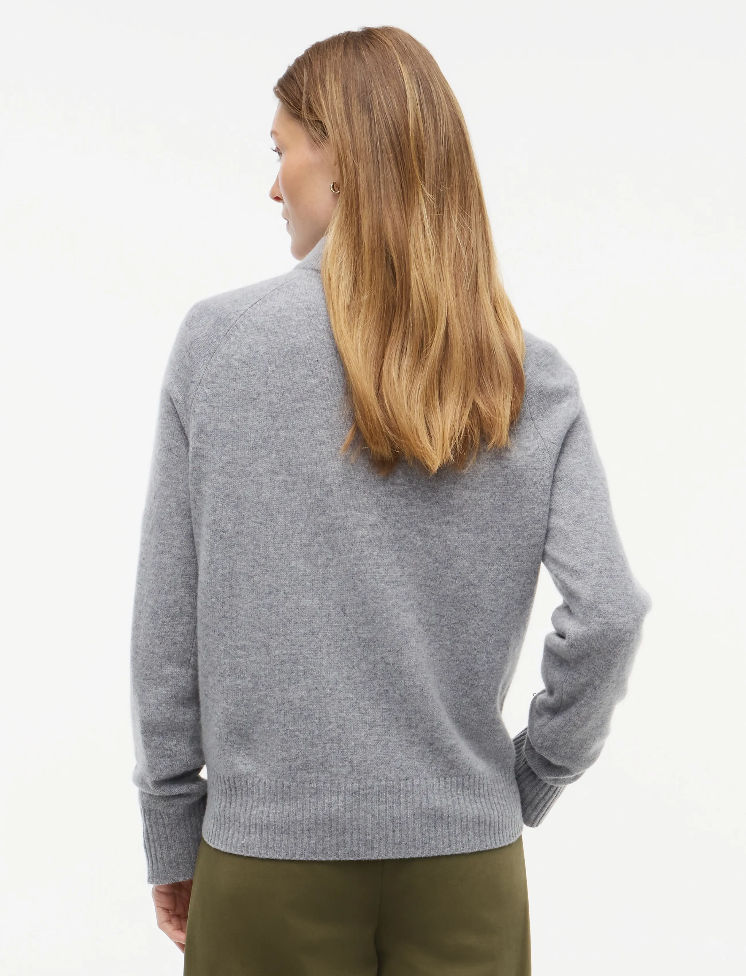 Tommy Hilfiger - SOFT WOOL JERSEY REG ZIP SWT - pullover - medium grey heather - 2