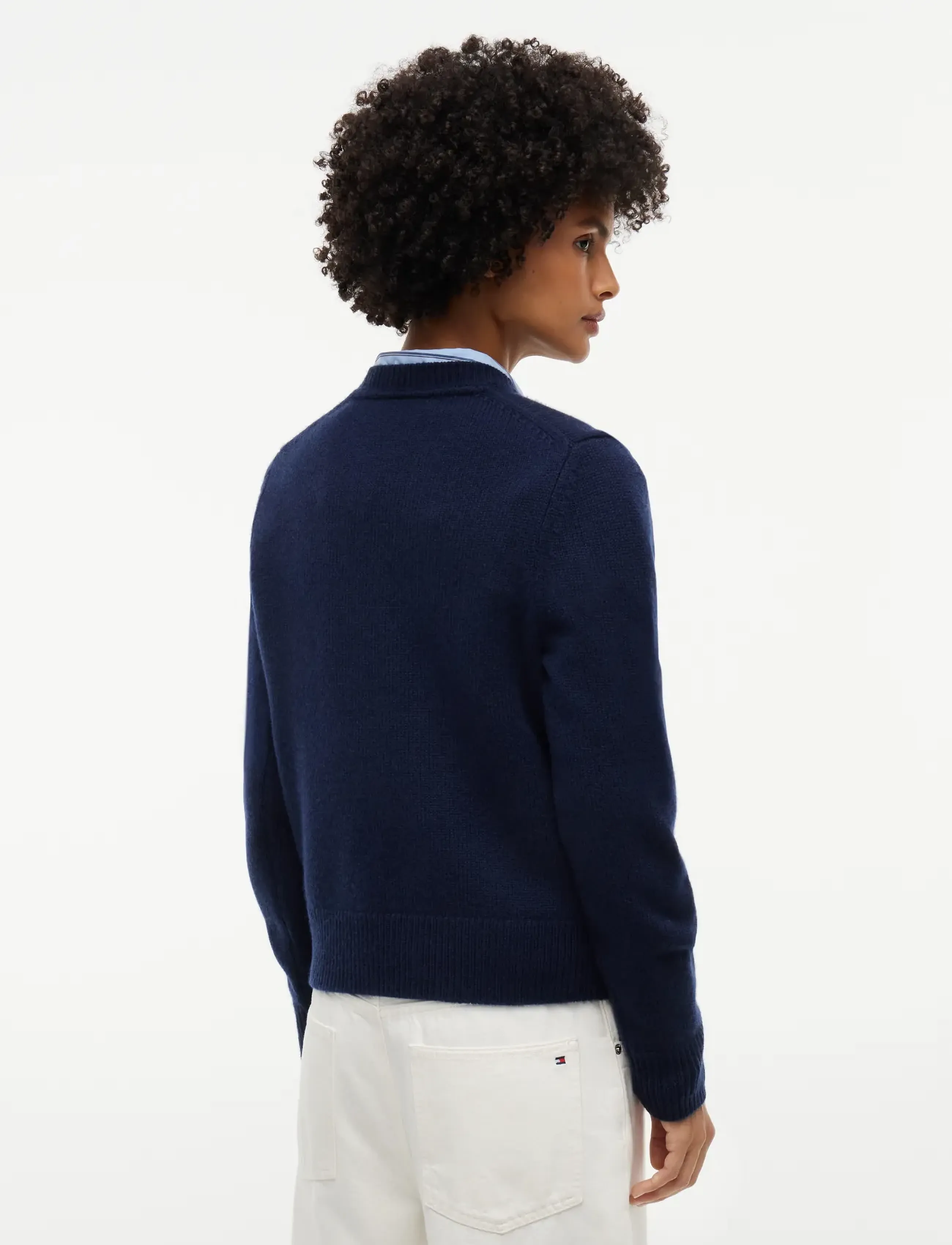Tommy Hilfiger - GIFTING BRANDED FLAG C-NK SWT - kashmir - dark blue - 2