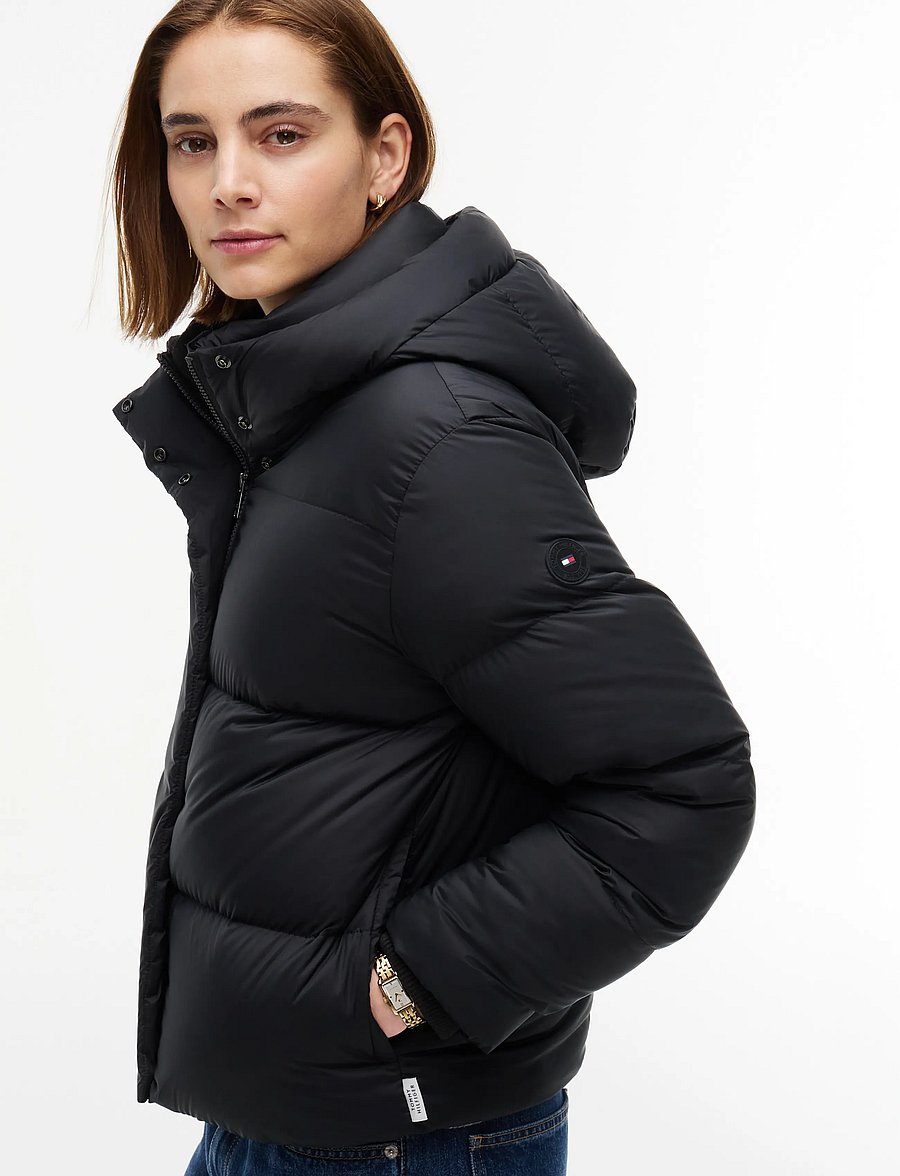 Tommy Hilfiger - DOWN MODERN JACKET - vinterjakker - black - 5