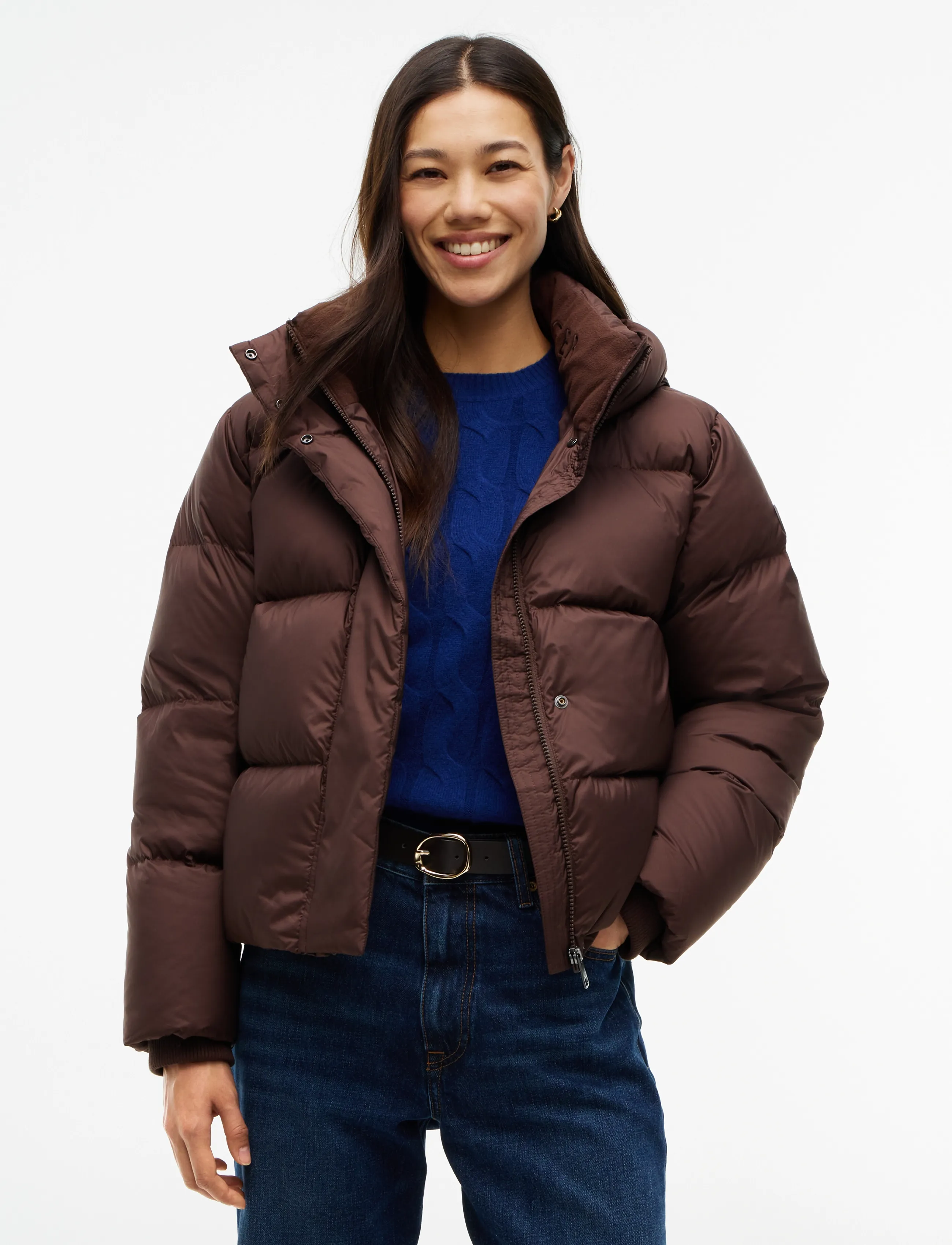 Tommy Hilfiger DOWN MODERN JACKET - Tommy Hilfiger - DEEP BROWN / brown