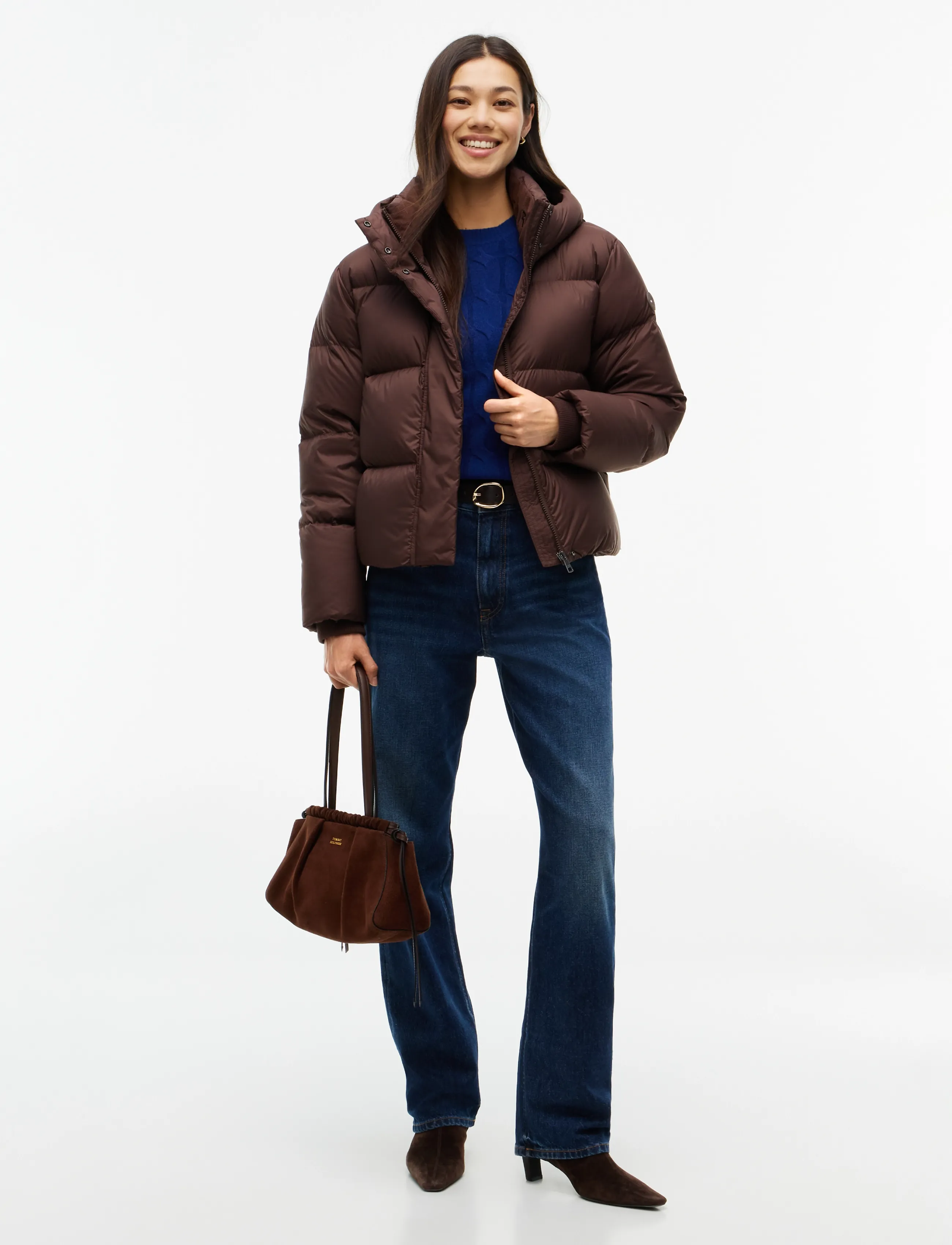 Tommy Hilfiger - DOWN MODERN JACKET - deep brown - 4