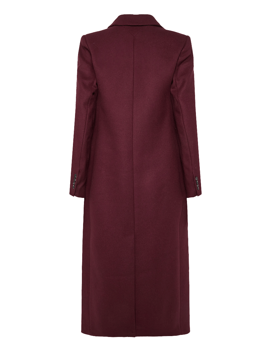 Tommy Hilfiger - WOOL CLASSIC DB LONG COAT - winterjacken - deep burgundy - 2