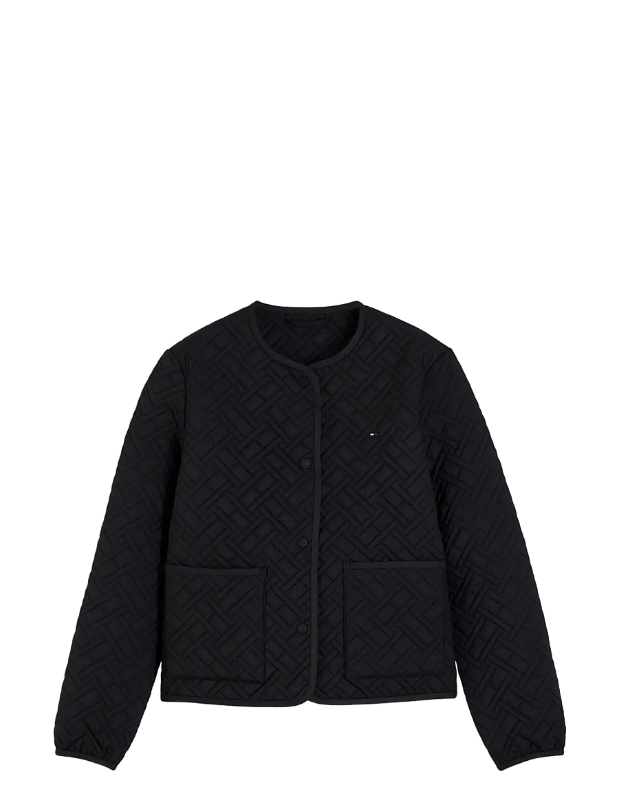 Tommy Hilfiger - QUILTED LINER JACKET - forårsjakker - black - 1