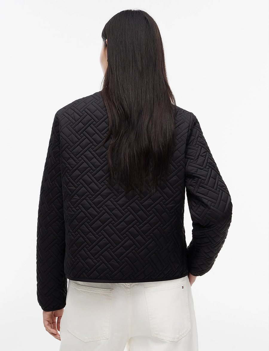 Tommy Hilfiger - QUILTED LINER JACKET - forårsjakker - black - 2