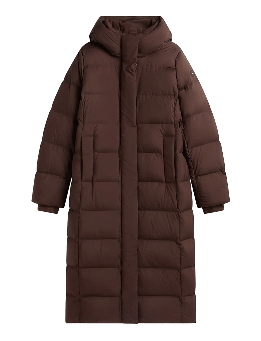 Tommy Hilfiger - DOWN MAXI MODERN COAT - winterjacken - deep brown - 0