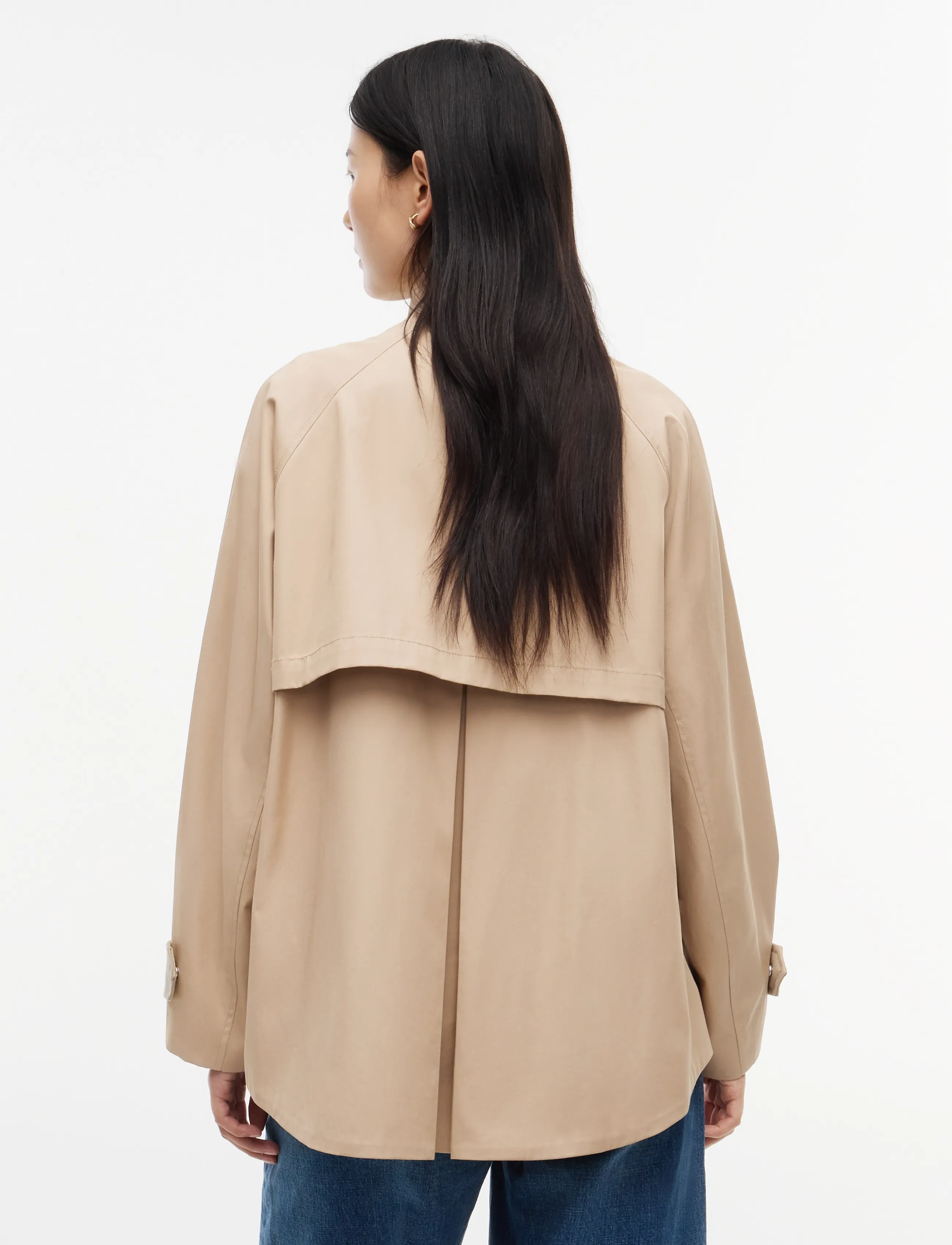 Tommy Hilfiger - COTTON CAPE COAT - beige - 2