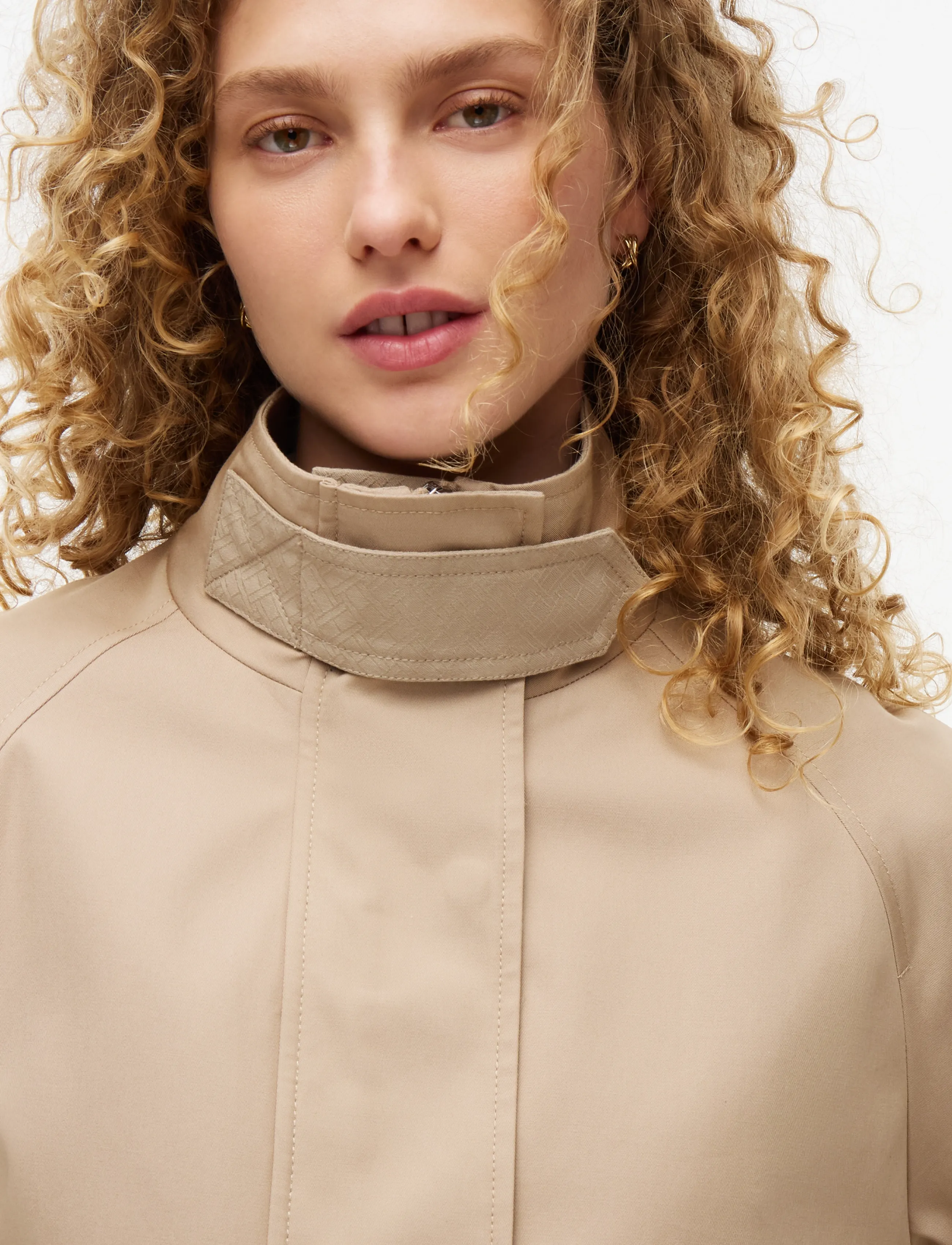 Cotton Cape Coat 3