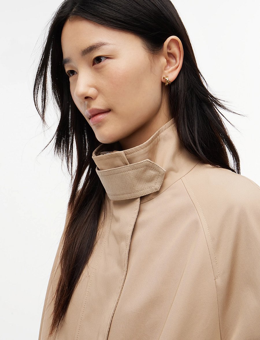Tommy Hilfiger - COTTON CAPE COAT - beige - 3