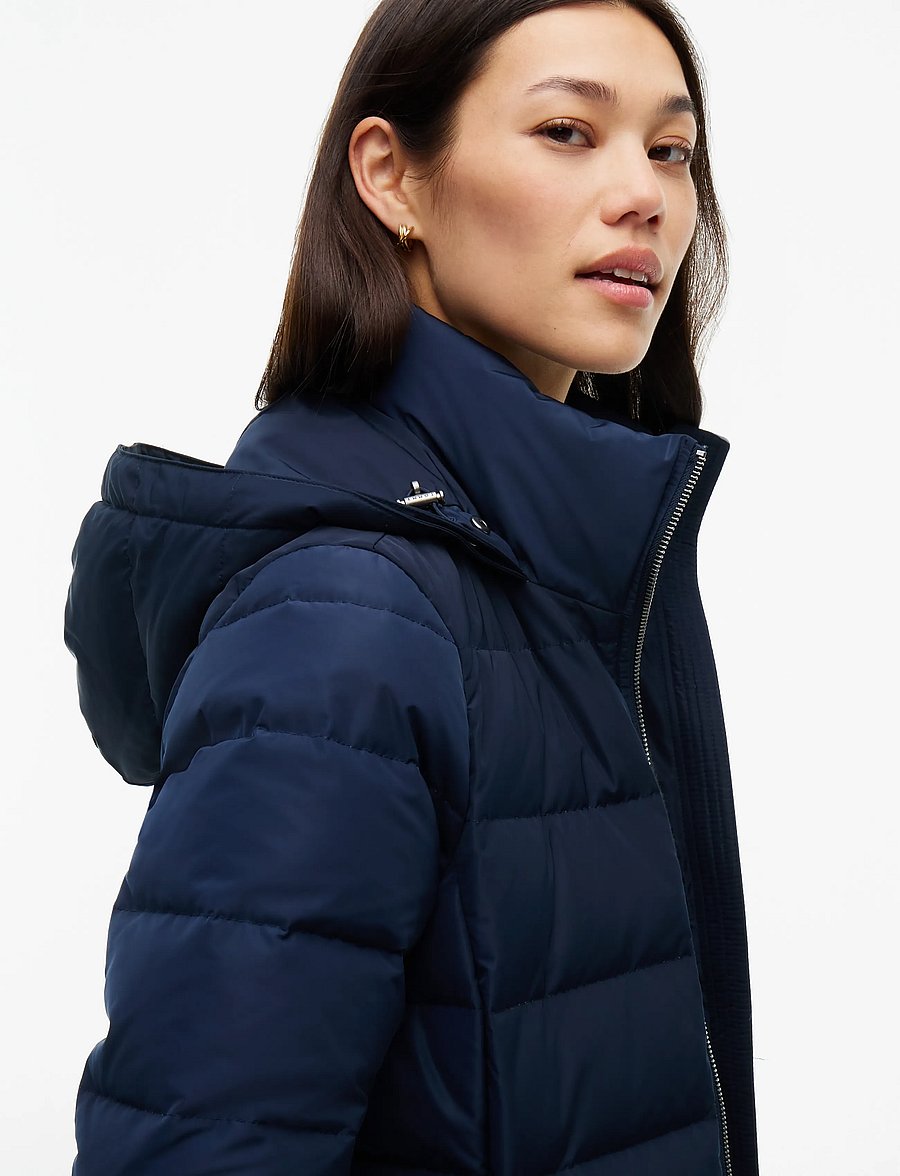 Tommy Hilfiger - DOWN HERITAGE TYRA COAT - vinterjakker - dark blue - 2