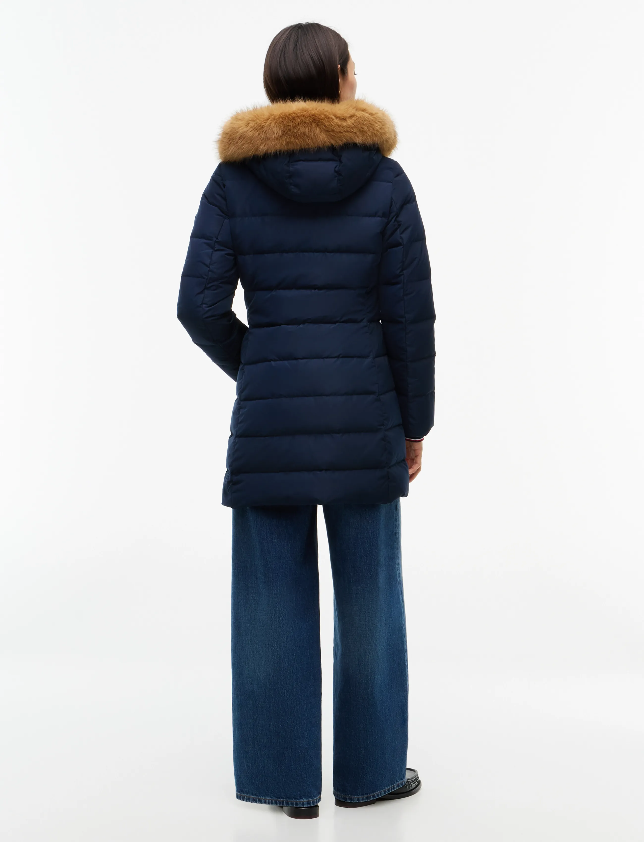 Tommy Hilfiger - DOWN HERITAGE TYRA COAT - dark blue - 4