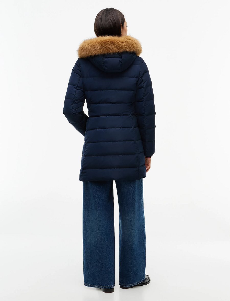 Tommy Hilfiger - DOWN HERITAGE TYRA COAT - vinterjakker - dark blue - 4