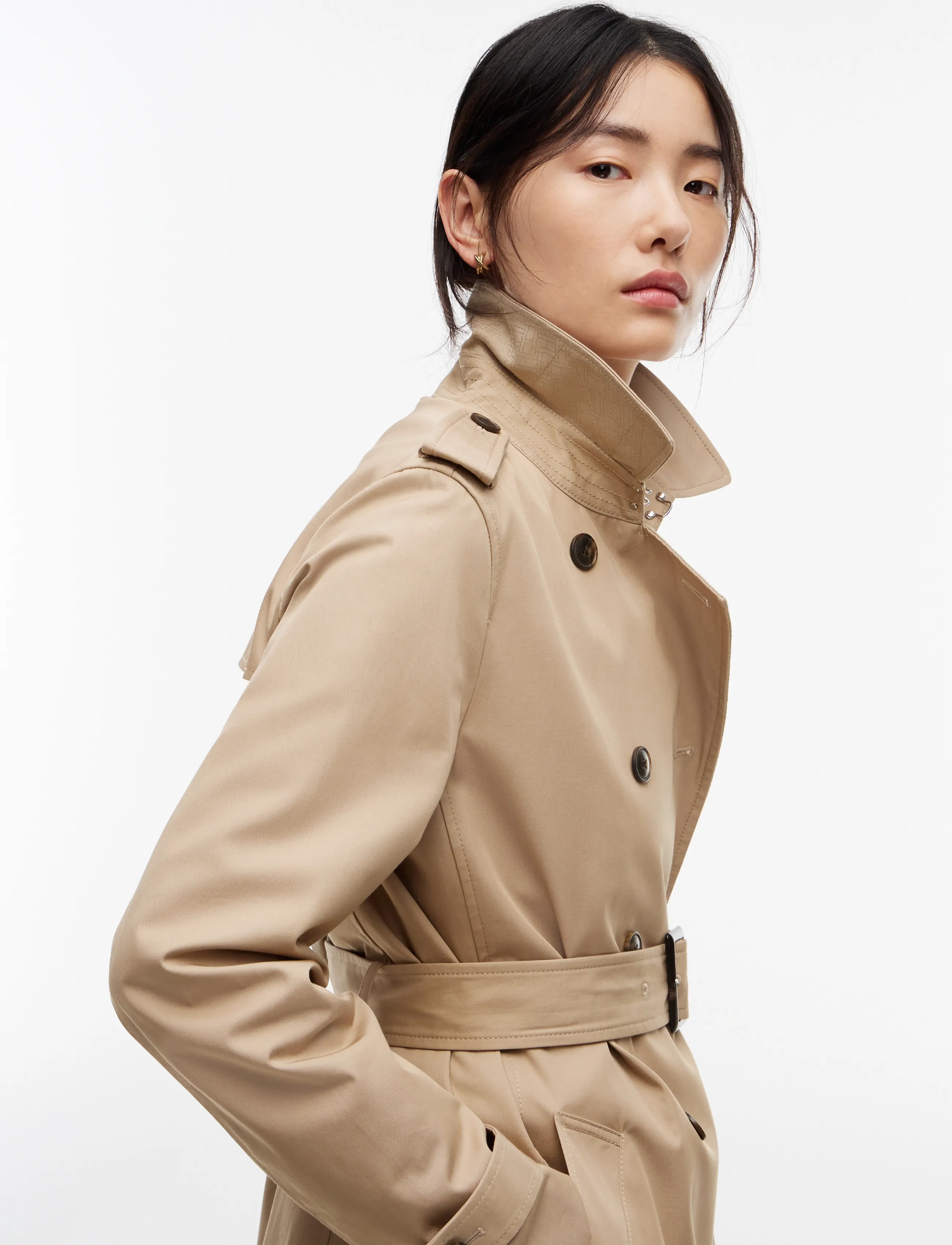 Tommy Hilfiger - COTTON MONOGRAM TRENCH - beige - 2