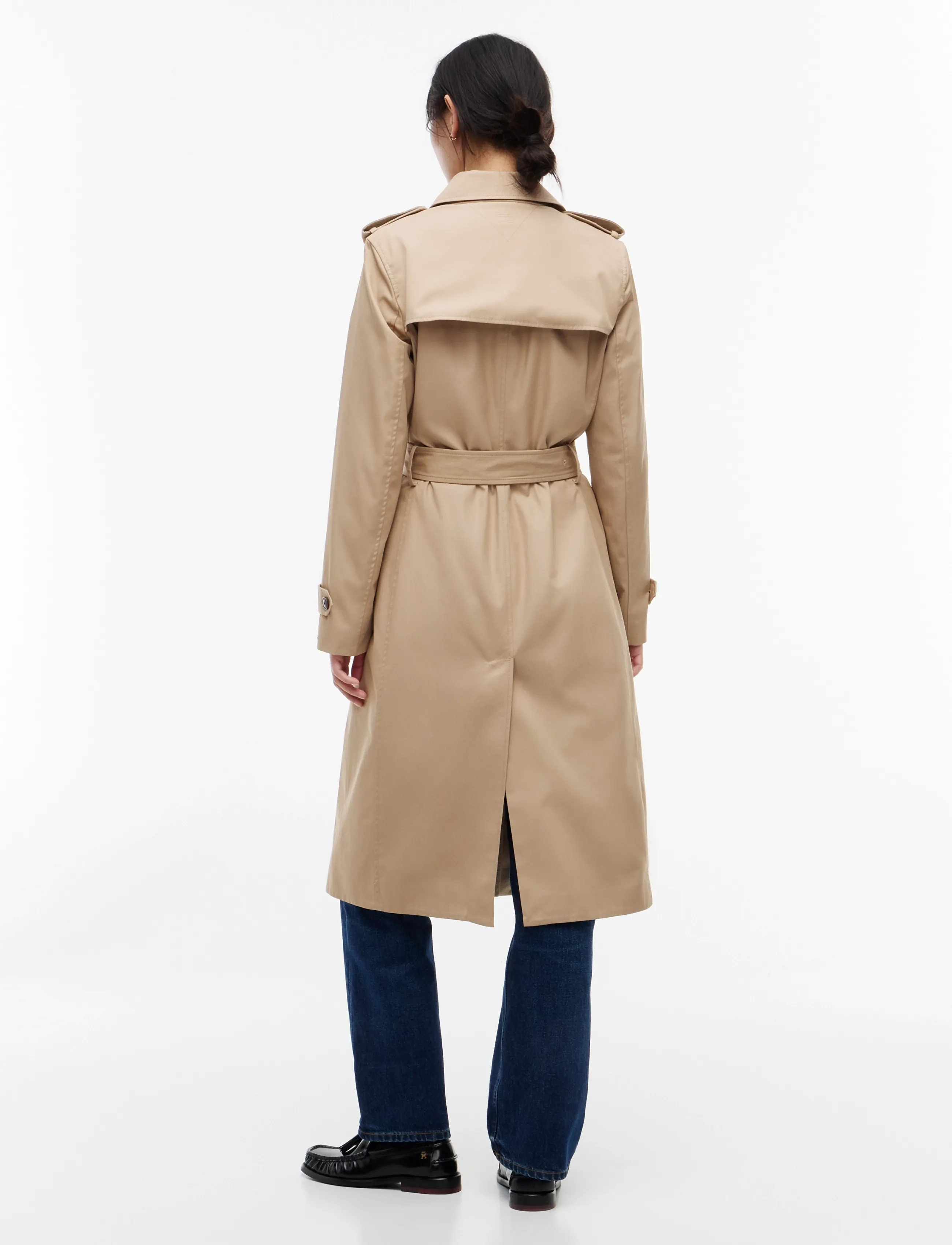 Tommy Hilfiger - COTTON MONOGRAM TRENCH - beige - 5