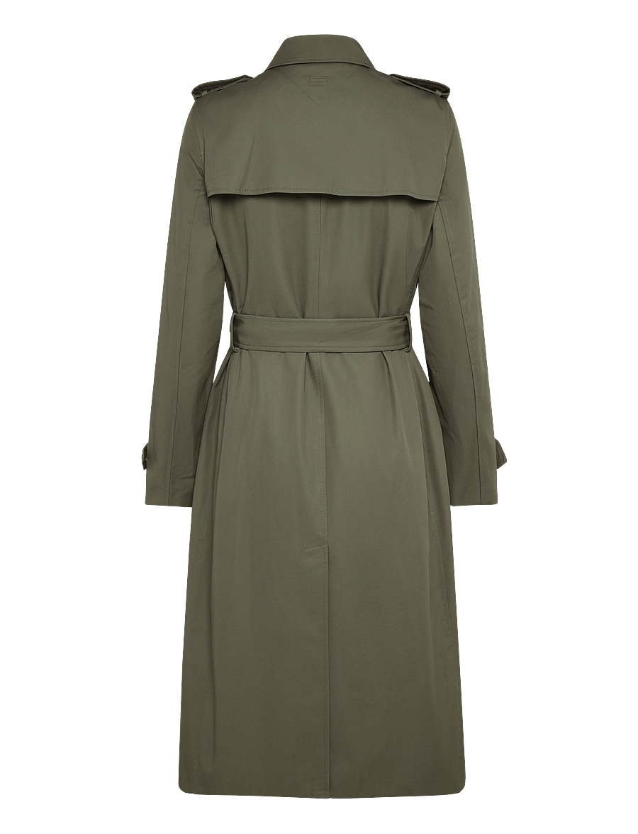 Tommy Hilfiger - COTTON MONOGRAM TRENCH - trench coats - ghost fern - 2