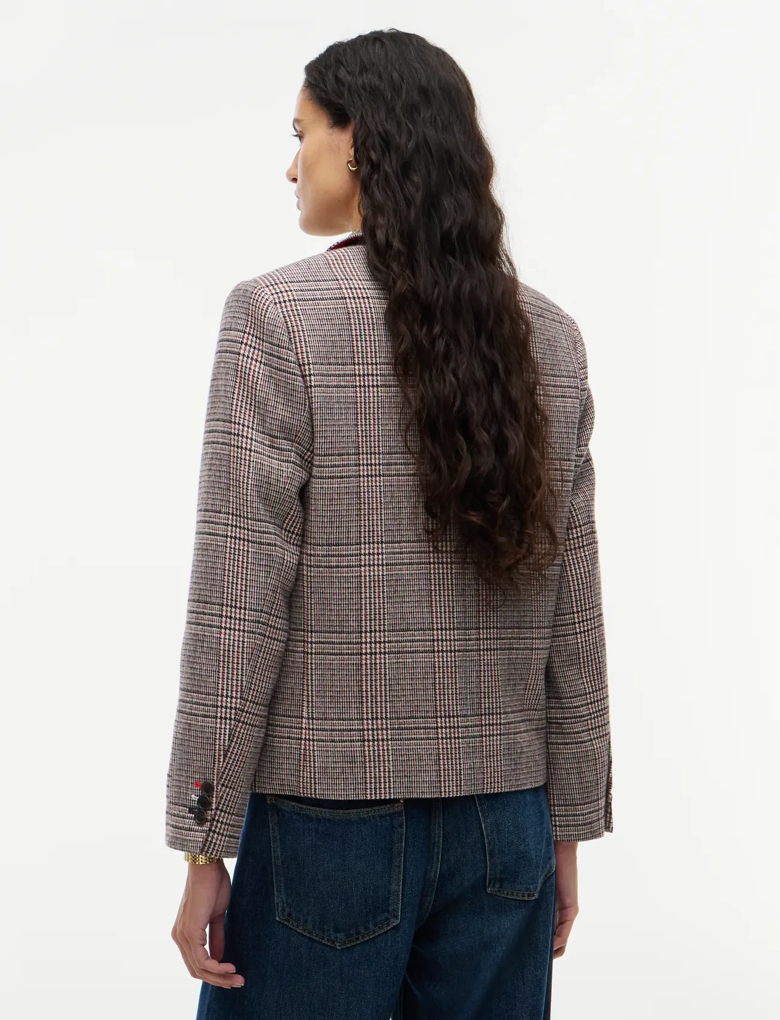 Tommy Hilfiger - TEXTURE RED CHECK 3 BTN BLAZER - red check - 2